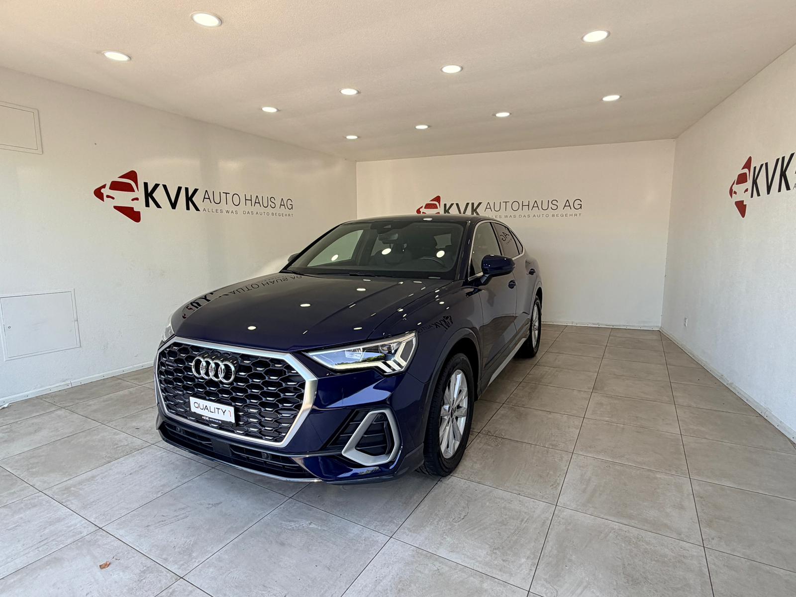 AUDI Q3 Sportback 40 TDI S line quattro S-tronic*CH-Fahrzeug*Gratis Service*1 Jahr Garantie*Ab MFK*