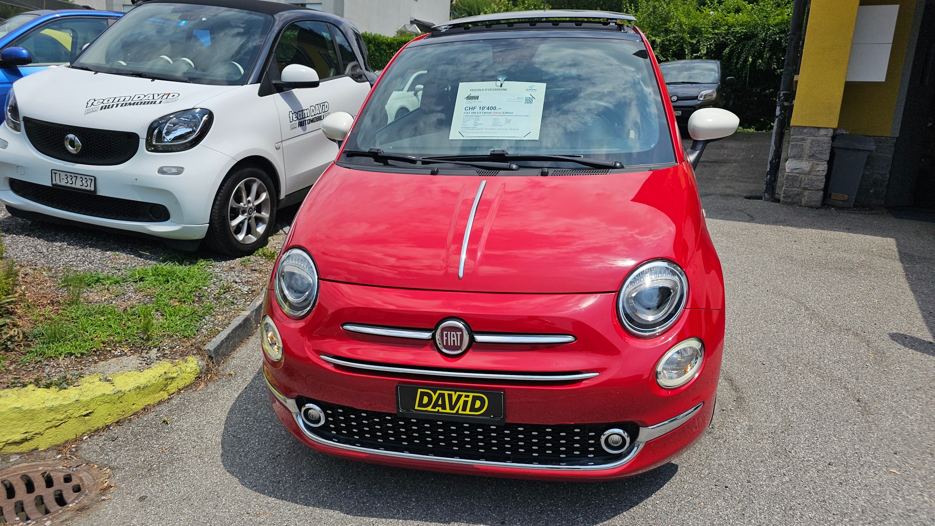FIAT 500 0.9 Twinair Swiss Edition-image-0