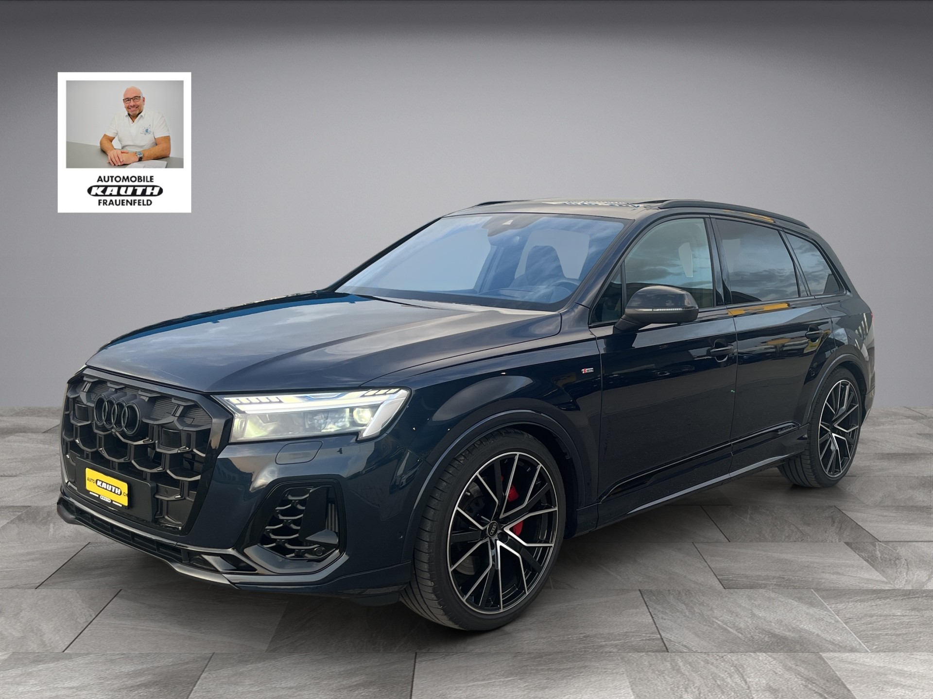 AUDI Q7 SUV TFSI quattro 250 kW S line tiptronic *S-Sportsitze plus, 7 Plätzer, Allradlenkung, Panodach, B&O, Vollausstattung!*-image-0