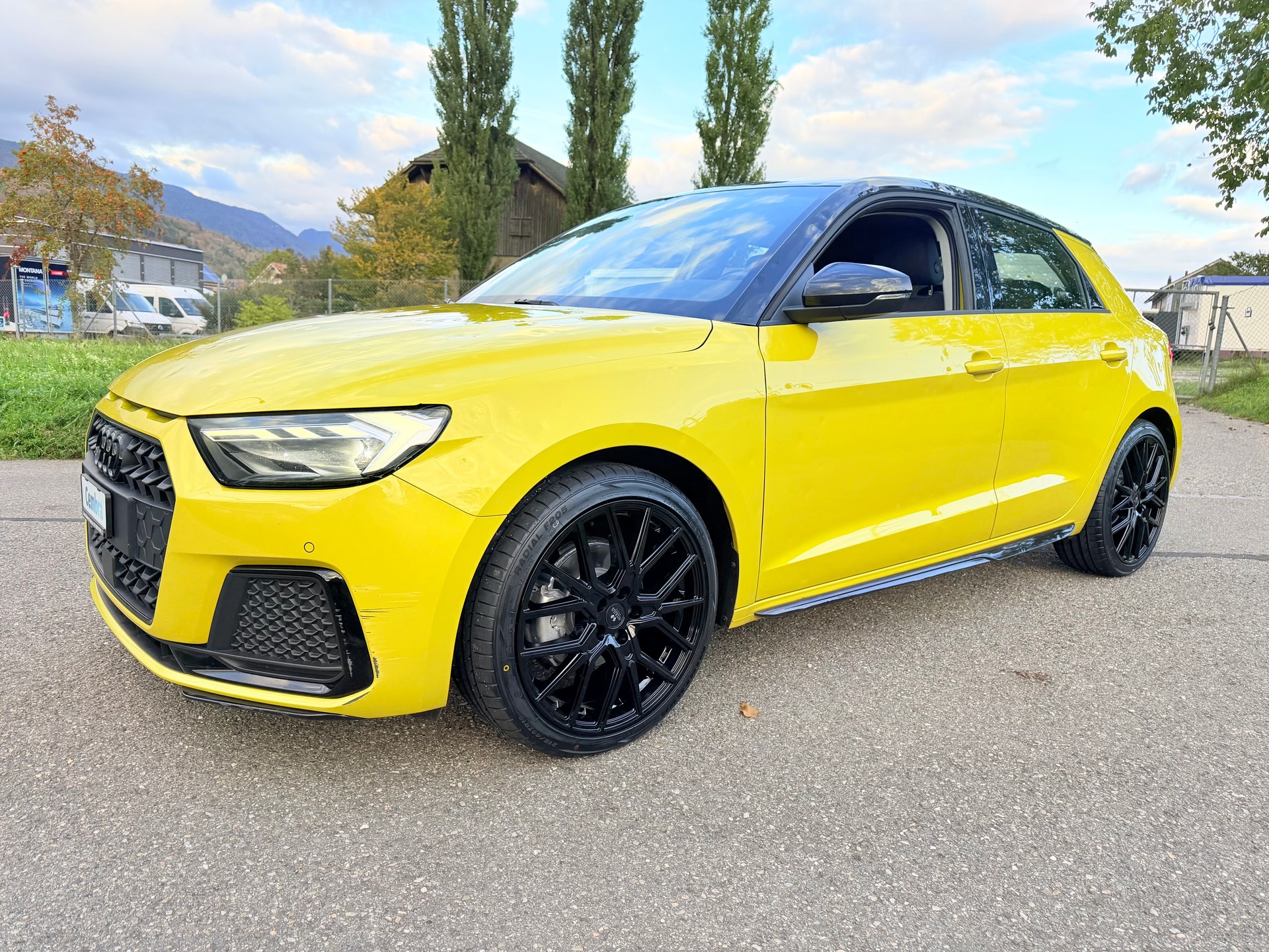 AUDI A1 "SPORTBACK" 30 TFSI 6 GANG SPORT GETRIEBE. VOLL OPTIONEN.CH WAGEN. NEUE 18" ALU RÄDER + WINTERRÄDER. NETTO PREIS 14`900.- !!-image-11