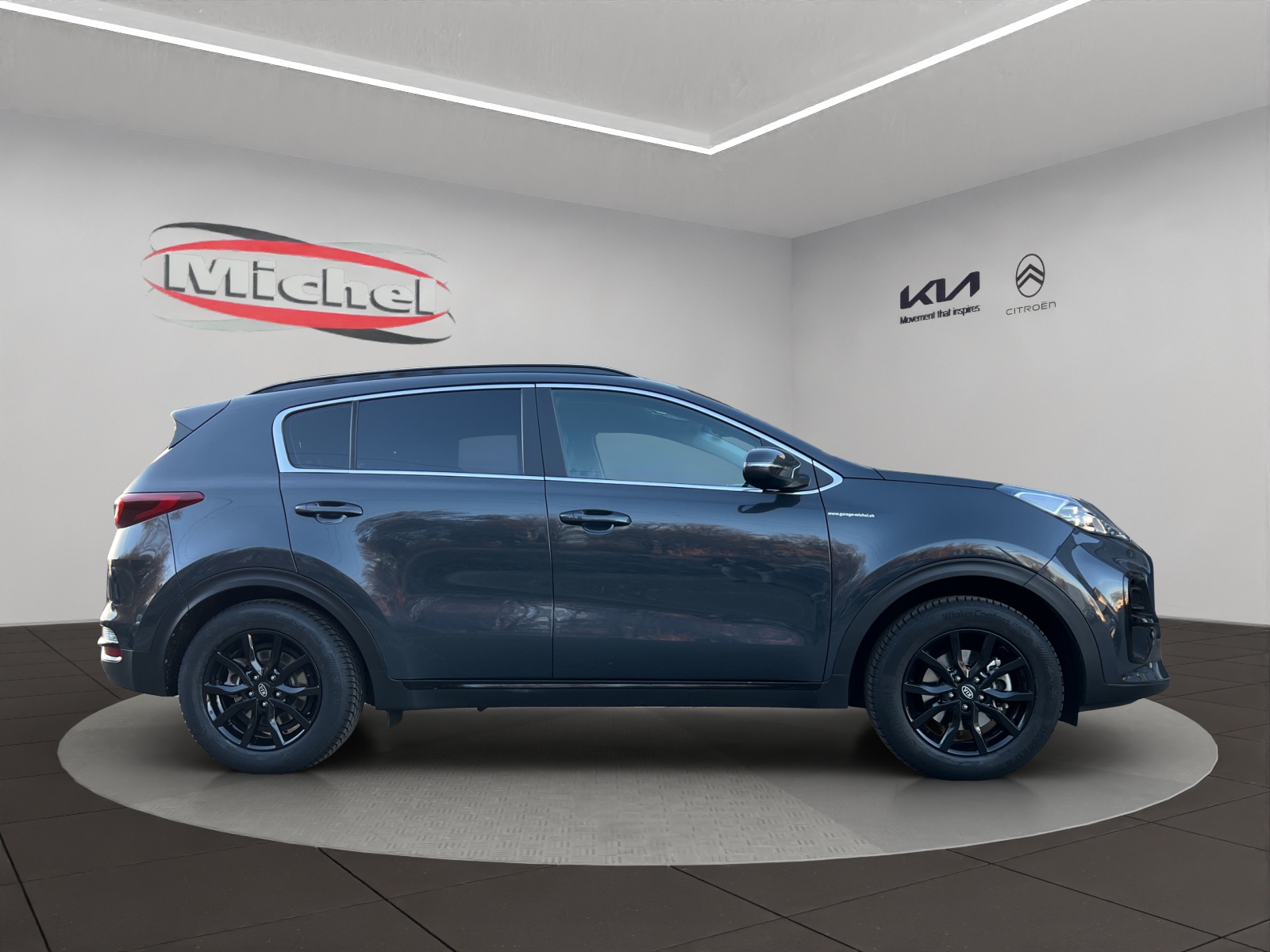 KIA Sportage 1.6CRDi Mild Hybrid Black Edition 4WD DCT / inkl. Winterräder & frisch ab MFK / Herstellergarantie-image-3