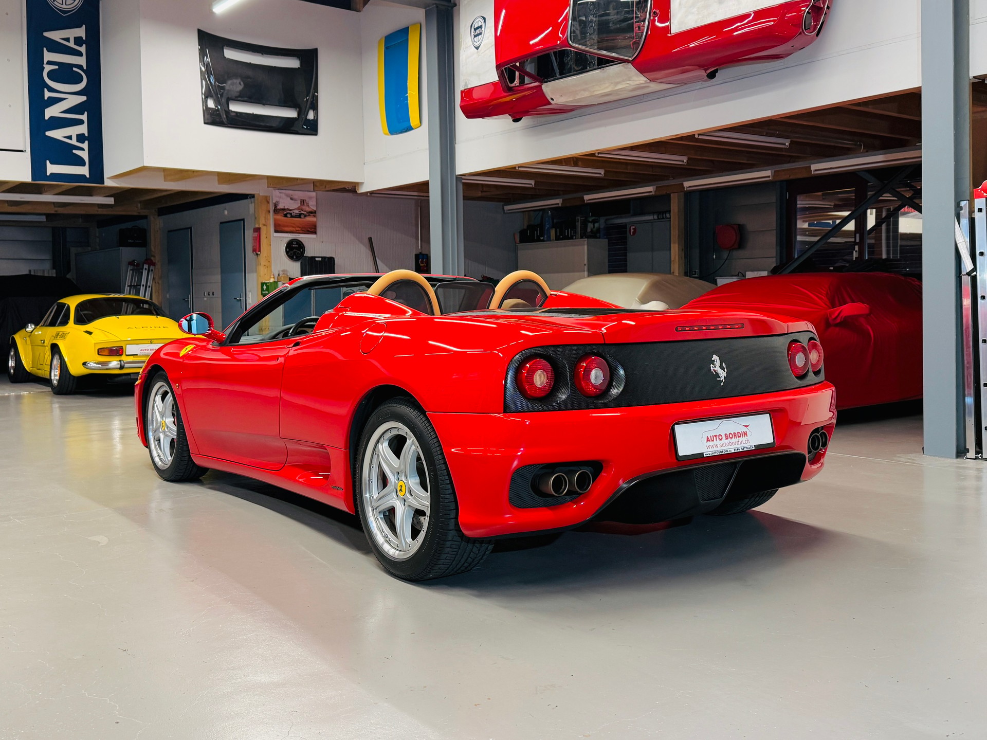 FERRARI F360 Spider F1 „Rosso Corsa“ Challenge Grill & Auspuff-image-7