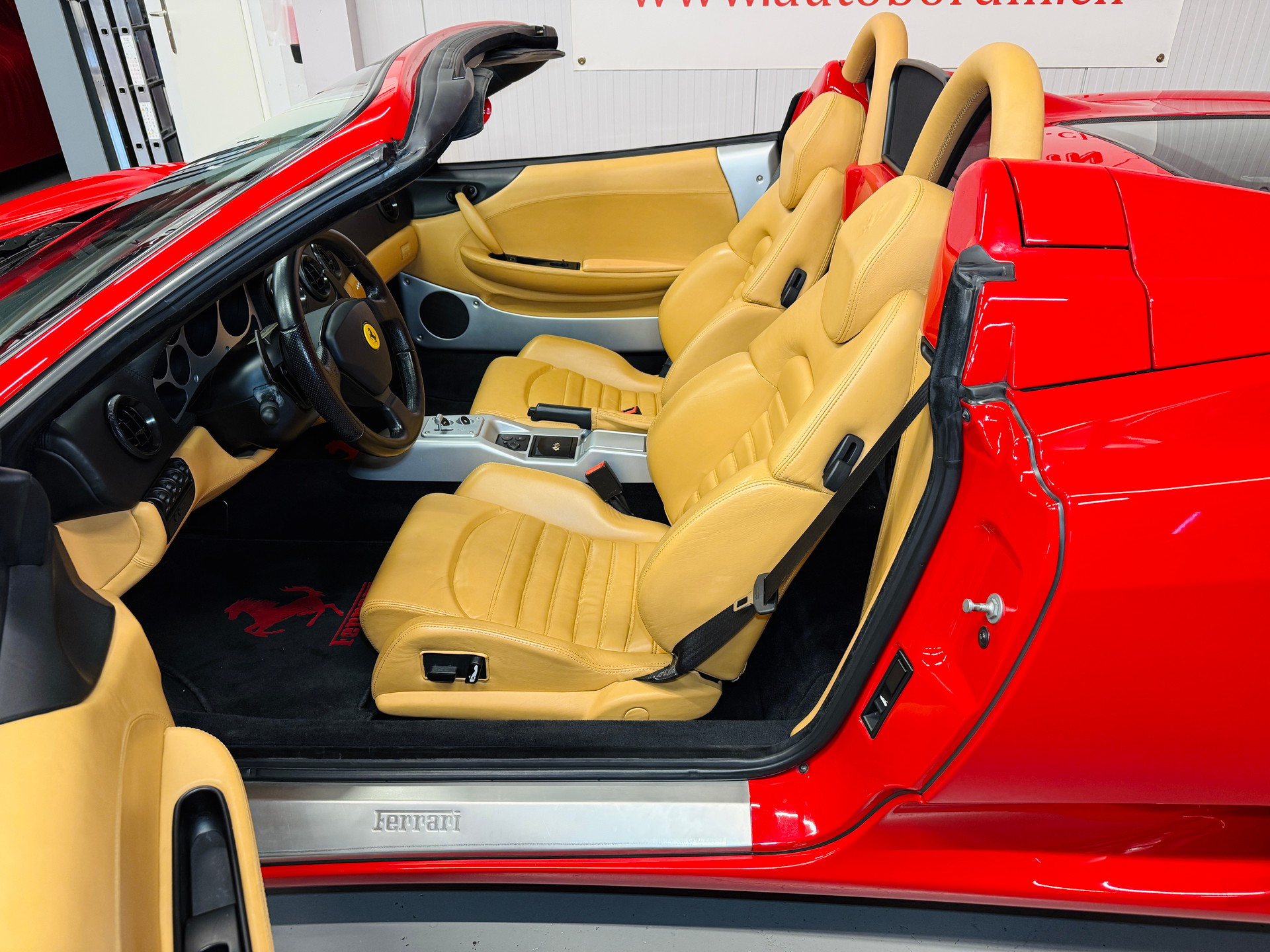 FERRARI F360 Spider F1 „Rosso Corsa“ Challenge Grill & Auspuff-image-4