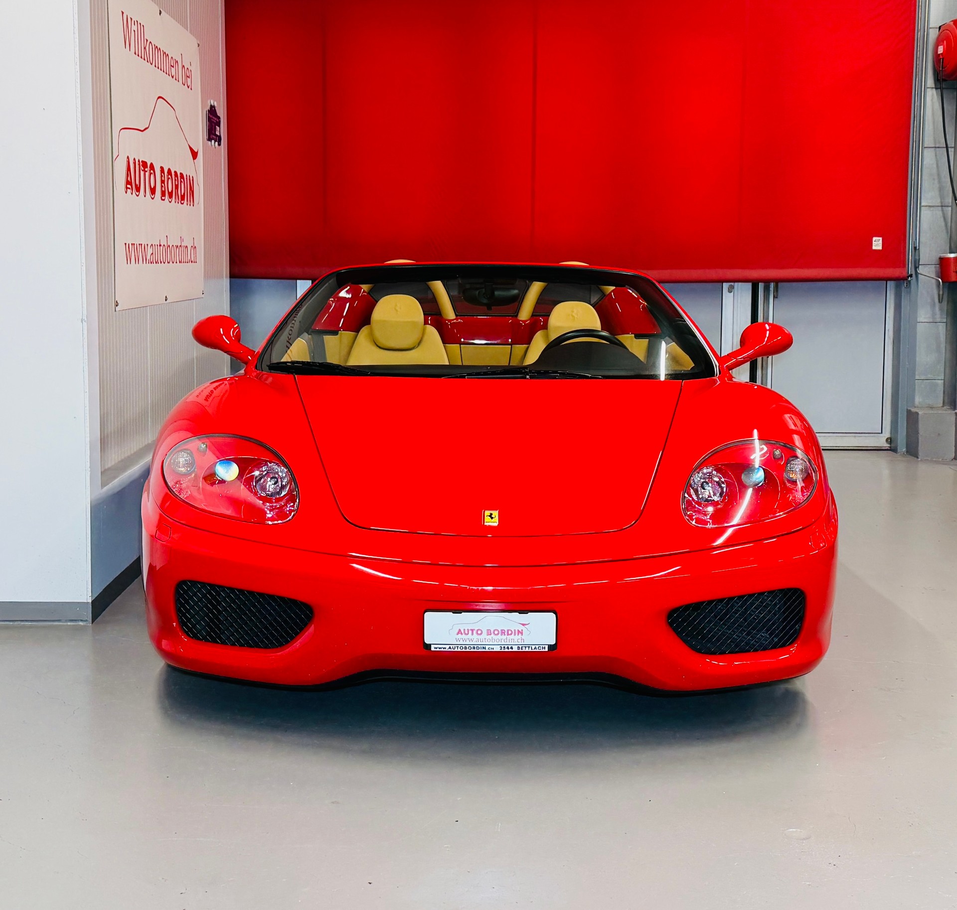 FERRARI F360 Spider F1 „Rosso Corsa“ Challenge Grill & Auspuff-image-1