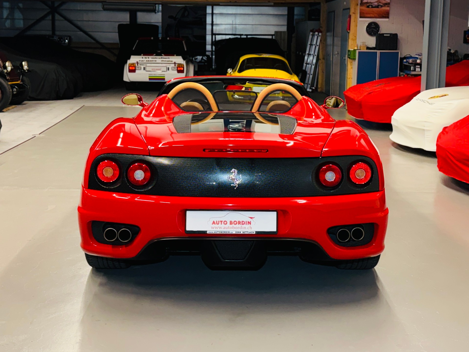 FERRARI F360 Spider F1 „Rosso Corsa“ Challenge Grill & Auspuff-image-8