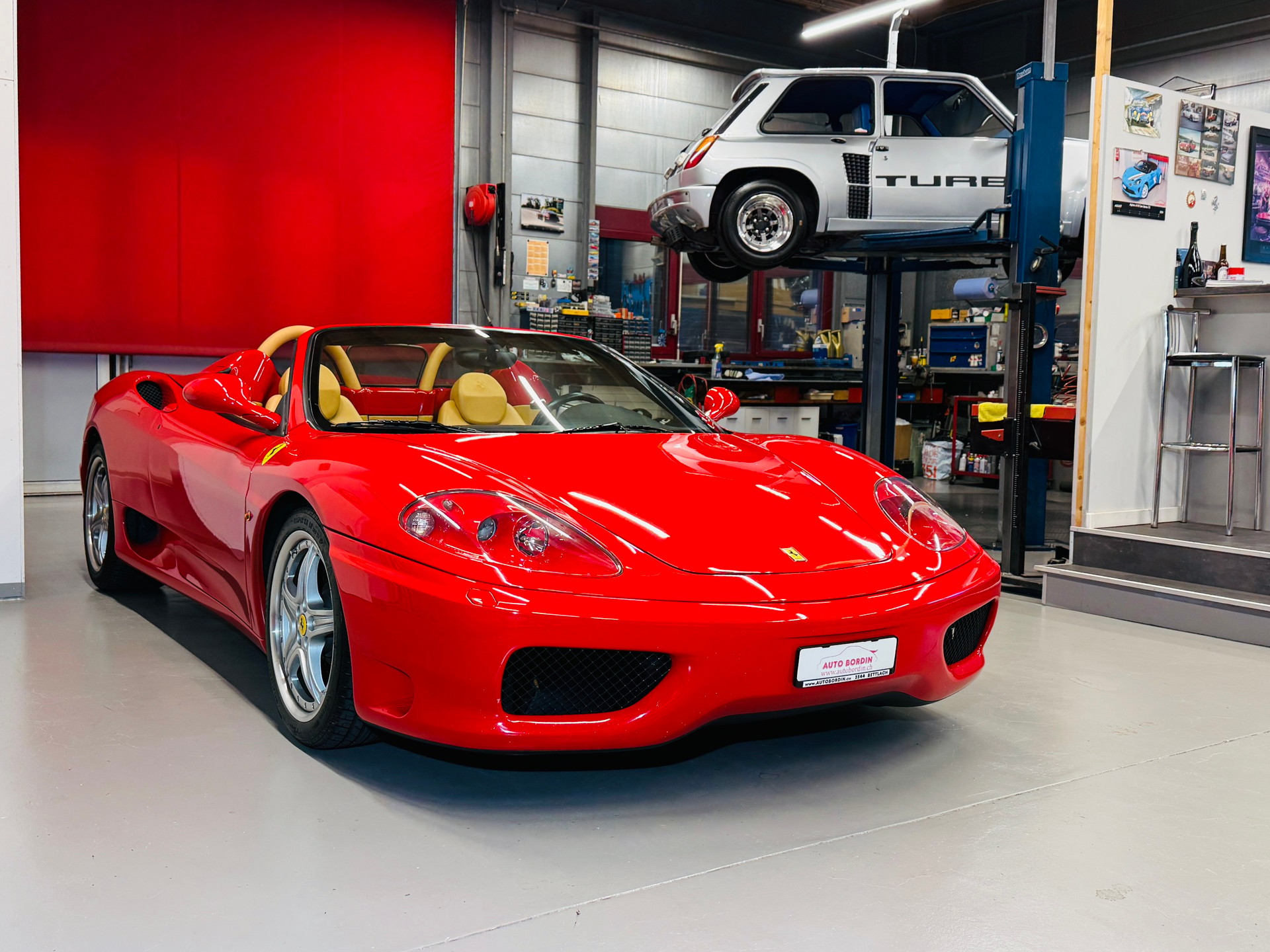 FERRARI F360 Spider F1 „Rosso Corsa“ Challenge Grill & Auspuff-image-12