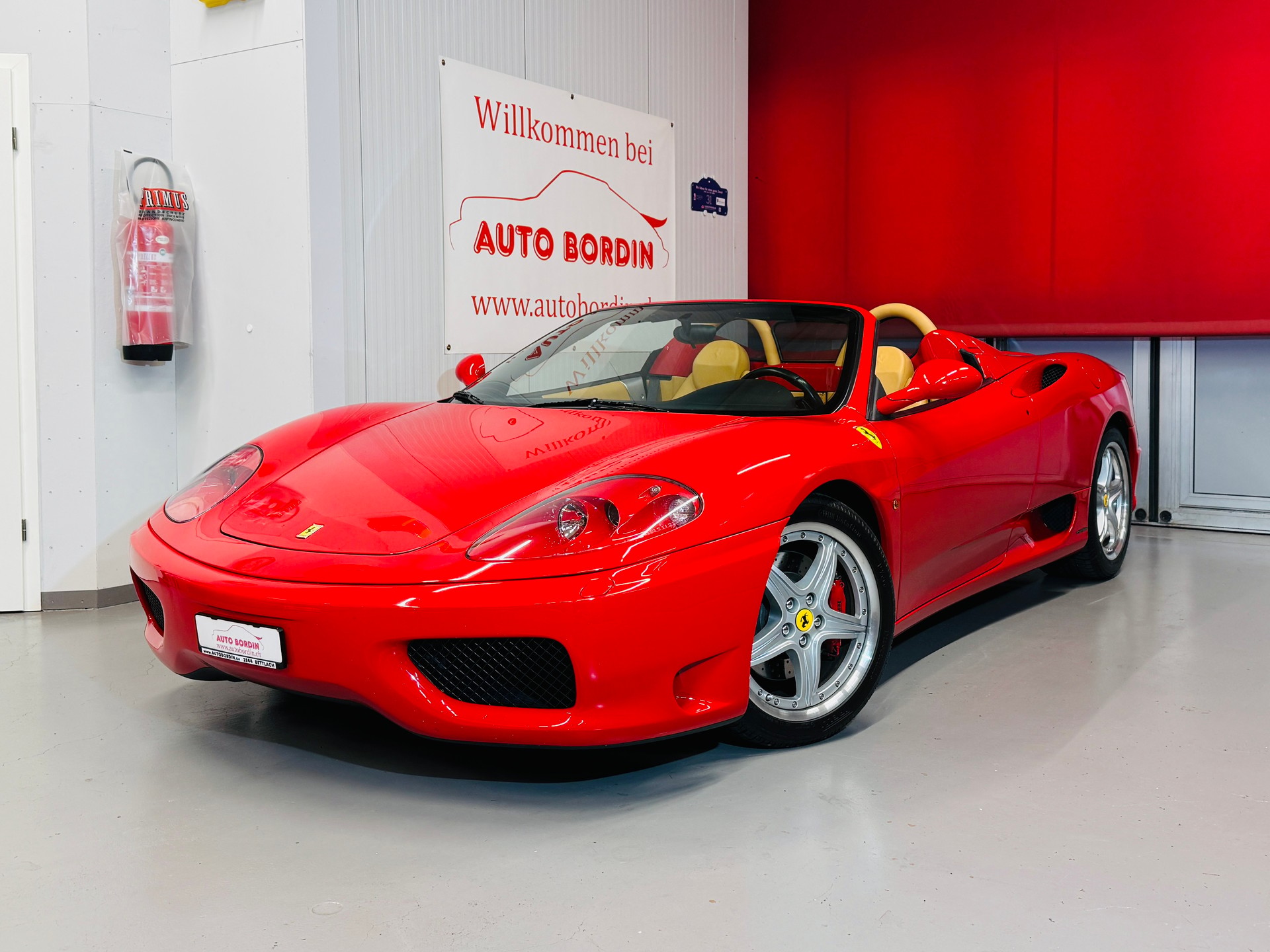 FERRARI F360 Spider F1 „Rosso Corsa“ Challenge Grill & Auspuff-image-0