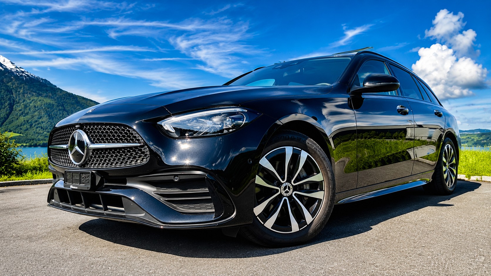 MERCEDES-BENZ AMG Line C 220 d 4MATIC T Swiss Star | 8-fach AMG Räder | Top Zustand-image-13