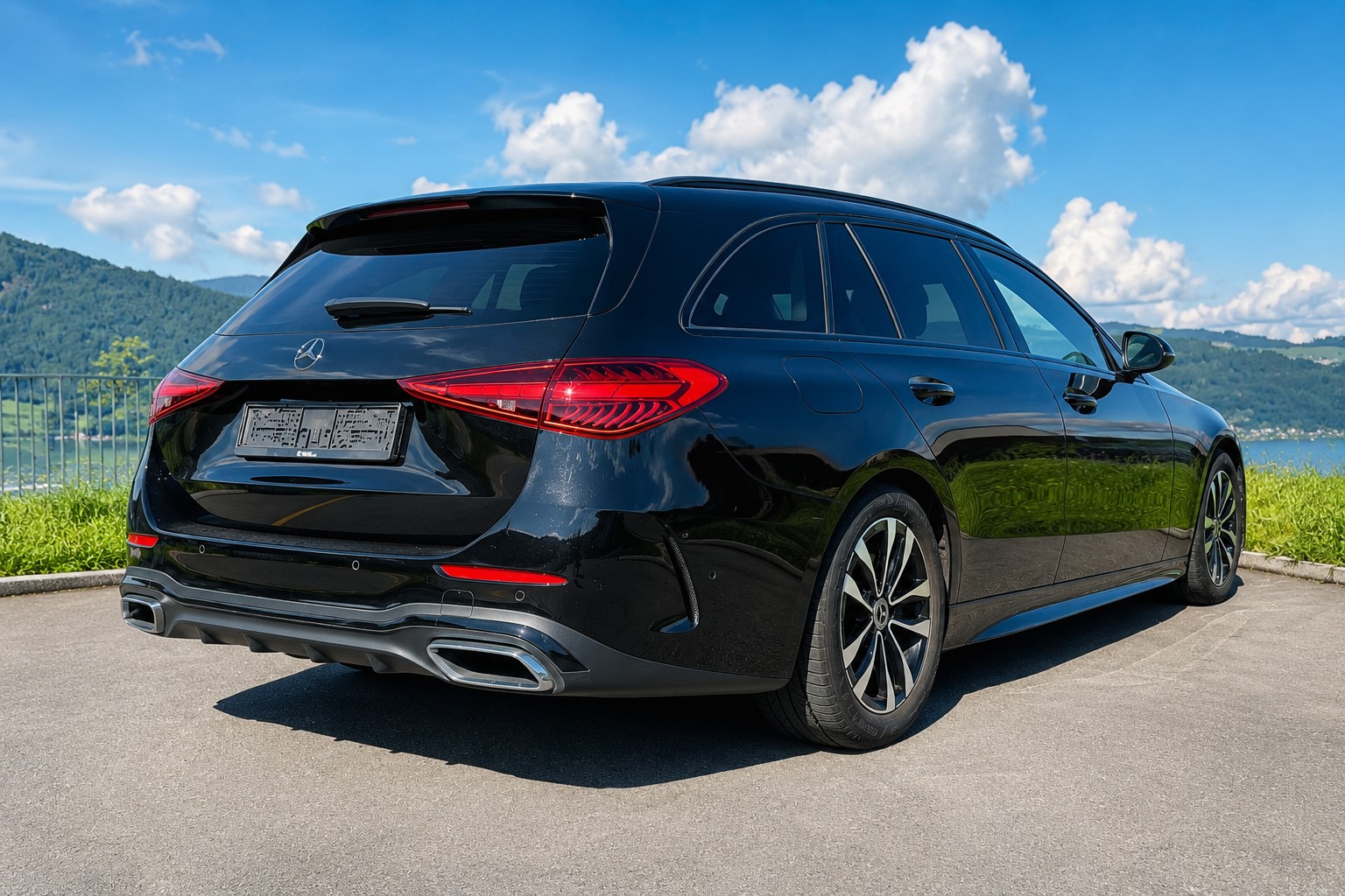 MERCEDES-BENZ AMG Line C 220 d 4MATIC T Swiss Star | 8-fach AMG Räder | Top Zustand-image-10