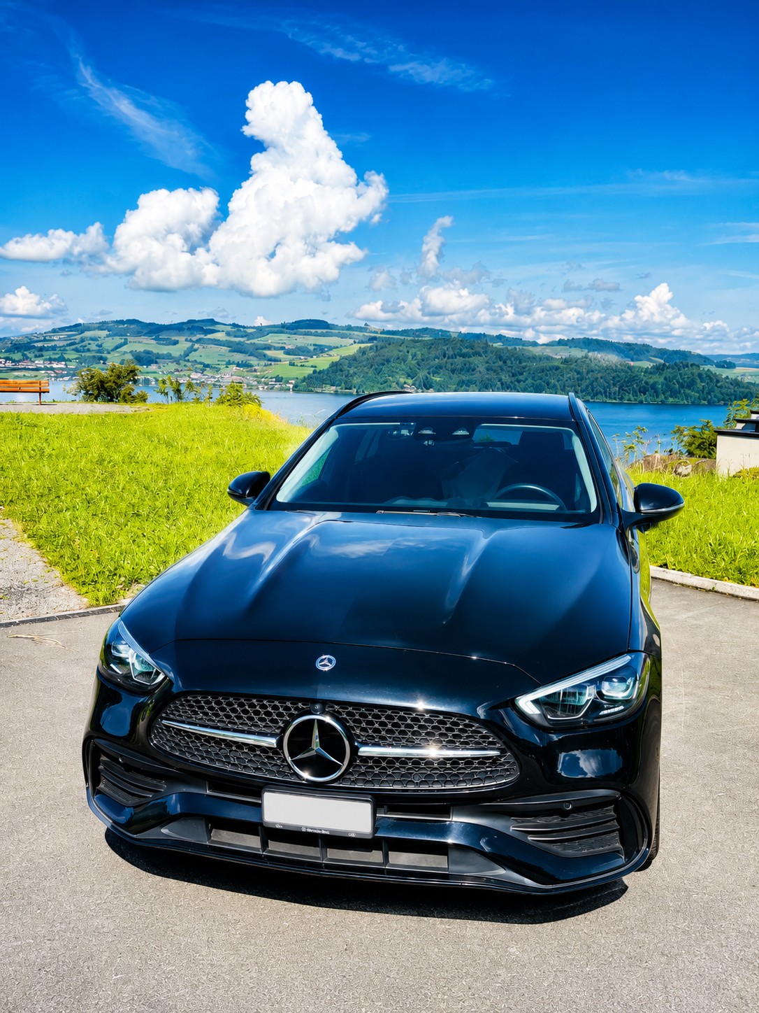 MERCEDES-BENZ AMG Line C 220 d 4MATIC T Swiss Star | 8-fach AMG Räder | Top Zustand-image-15