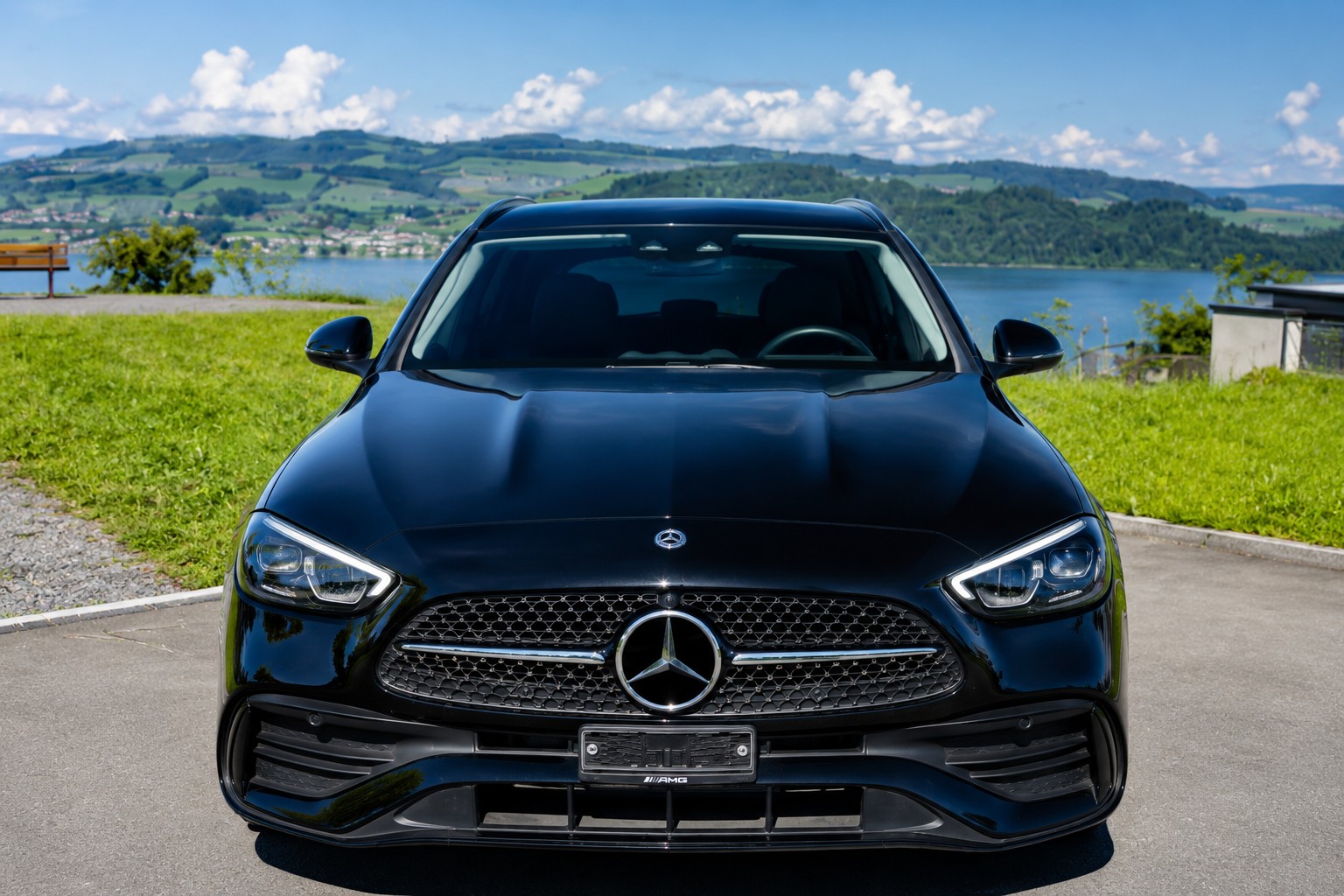 MERCEDES-BENZ AMG Line C 220 d 4MATIC T Swiss Star | 8-fach AMG Räder | Top Zustand-image-9