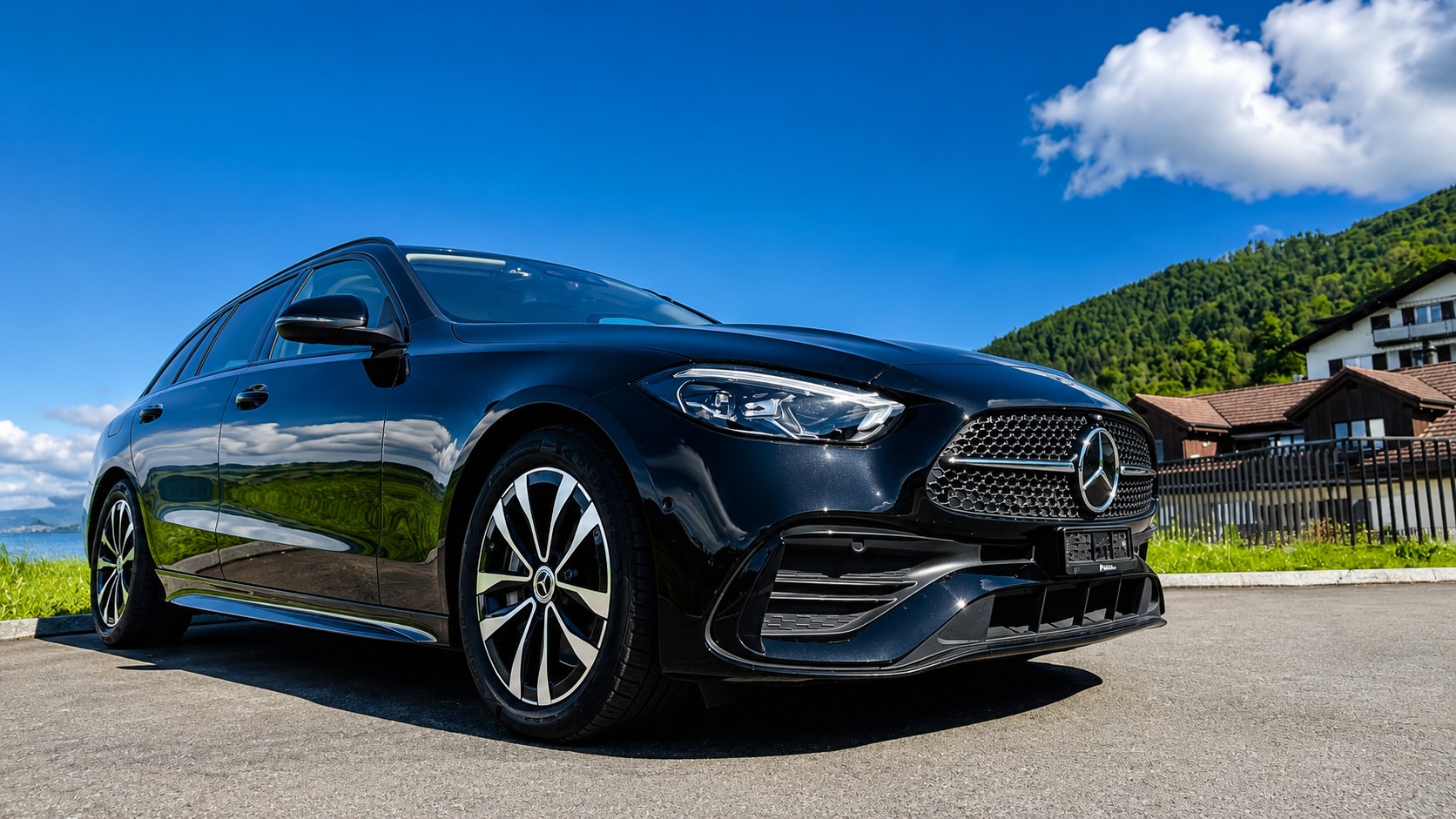 MERCEDES-BENZ AMG Line C 220 d 4MATIC T Swiss Star | 8-fach AMG Räder | Top Zustand-image-11