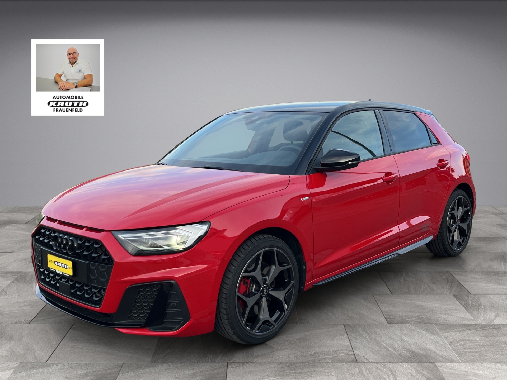 AUDI A1 Sportback 40 TFSI S Line S-tronic*Red/Black, (5-Jahre Garantie)-image-0
