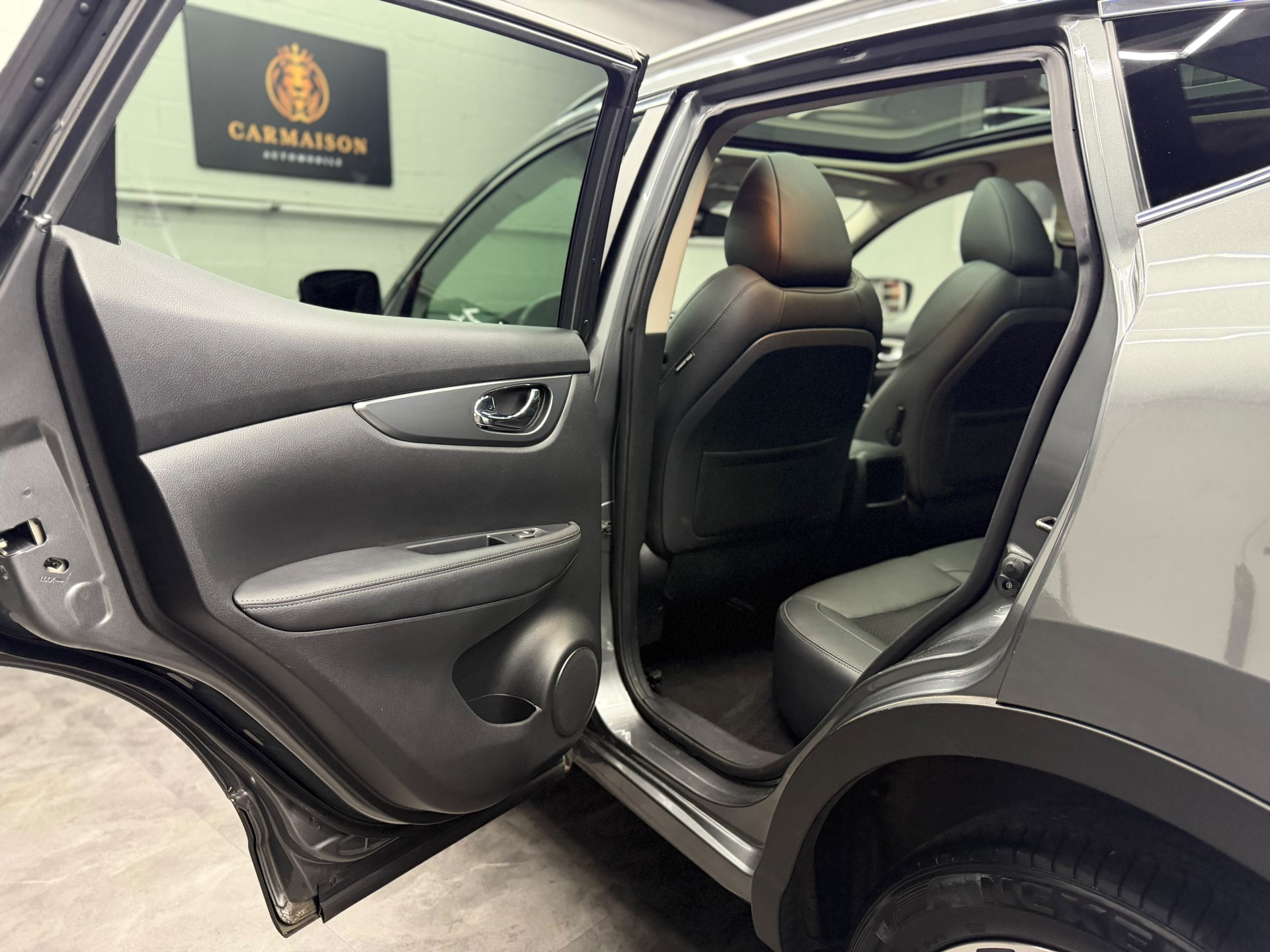 NISSAN Qashqai 1.3 DIG-T tekna DCT | Panorama Dach | 360° Kamera | Leder | Carbon-image-21