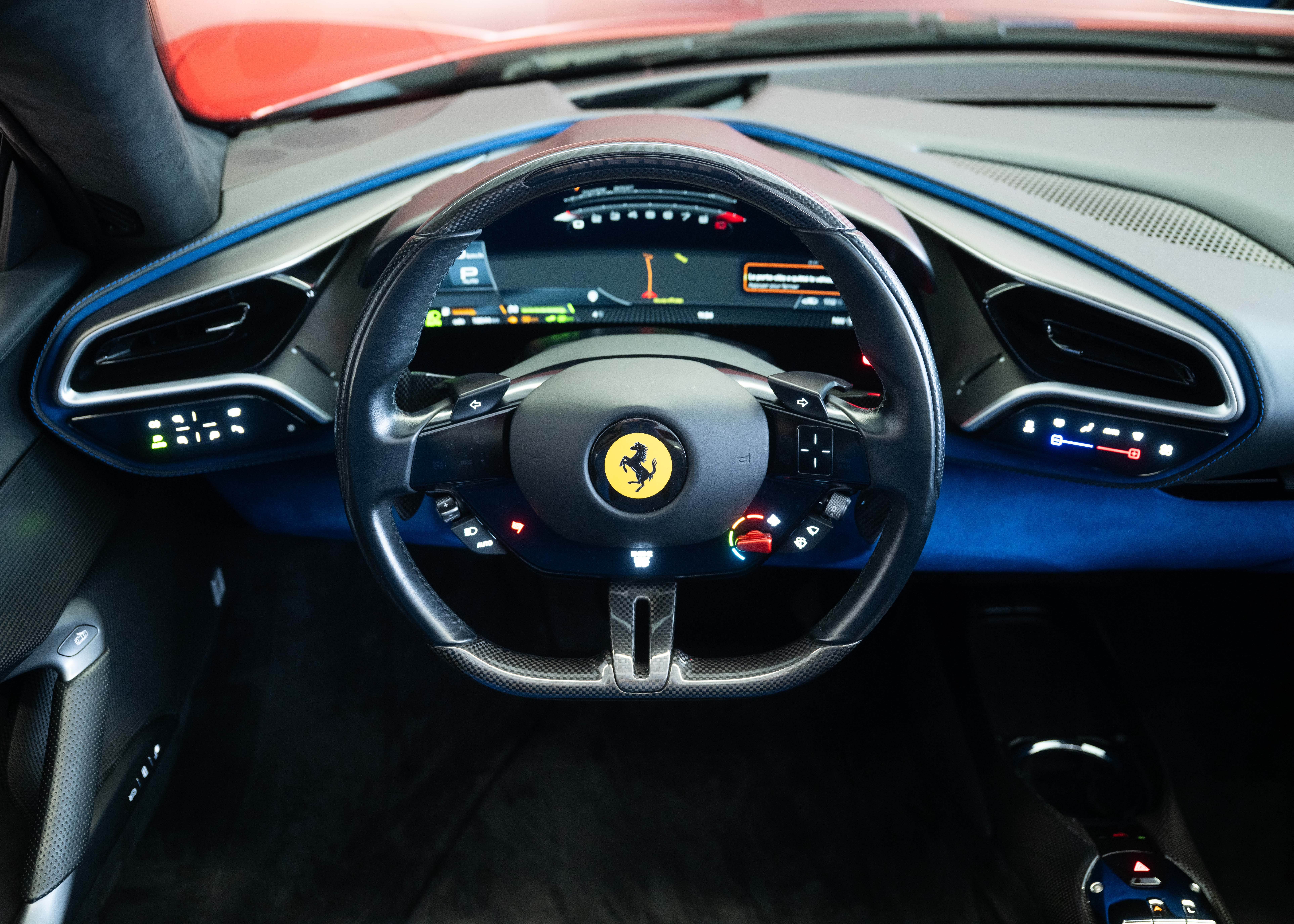 Image FERRARI 296 296 GTS Fiorano (Swiss car, 1st hand, fantastic configuration, Daytona racing seats)