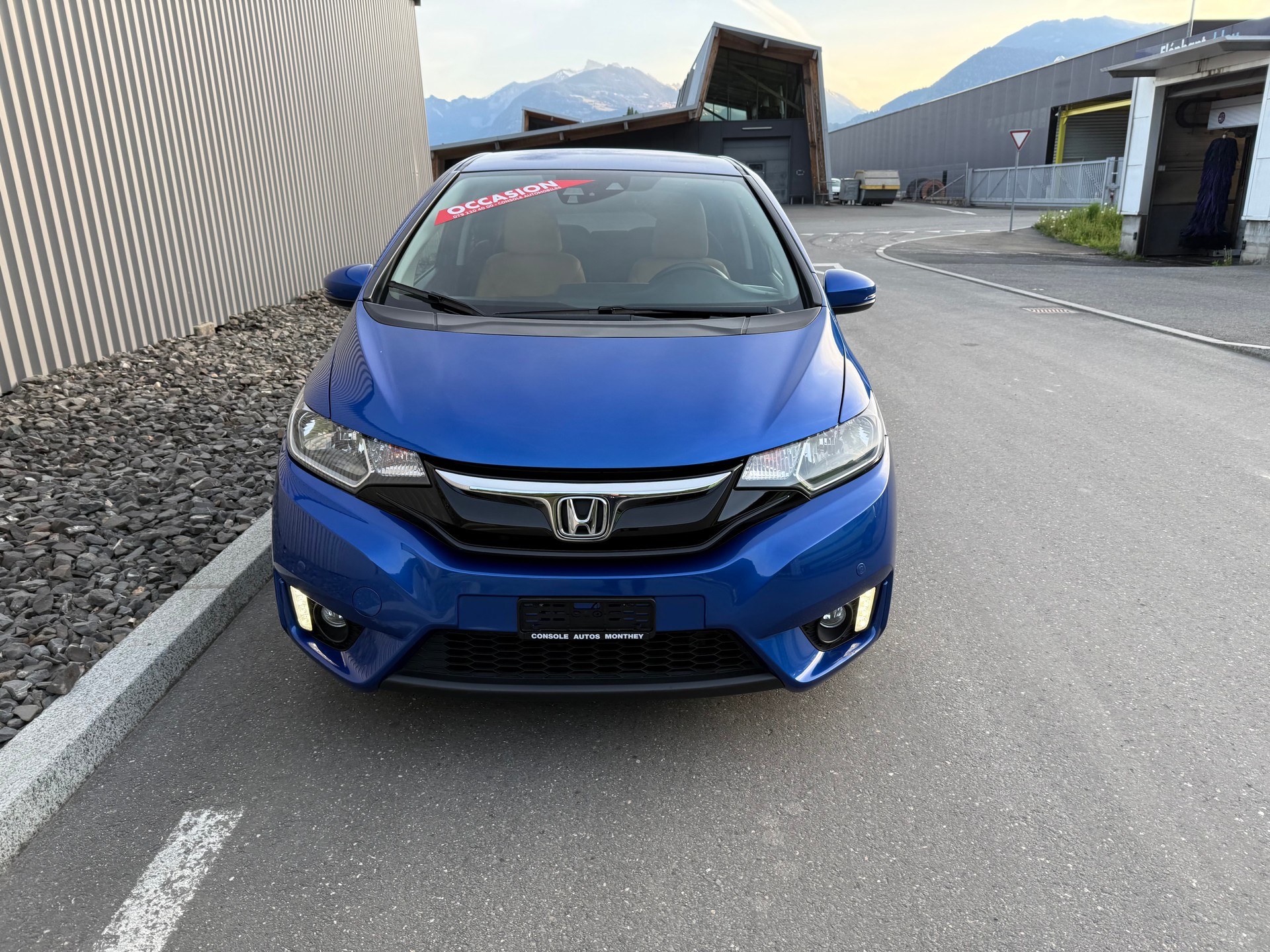 HONDA Jazz 1.3i-VTEC CVT - CUIR BEIGE - CLASSE --image-4