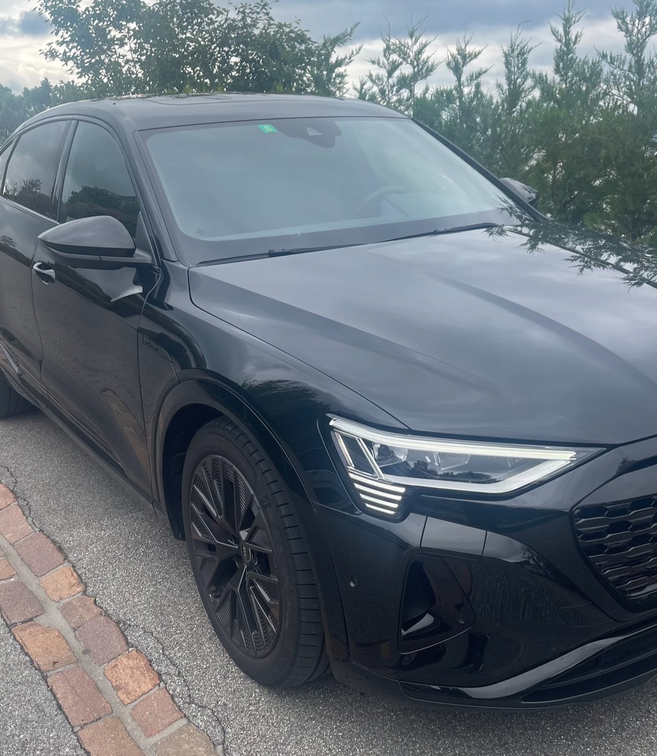 AUDI Q8 Sportback 50 e-tron S line quattro, Panorama-Glasdach-image-3