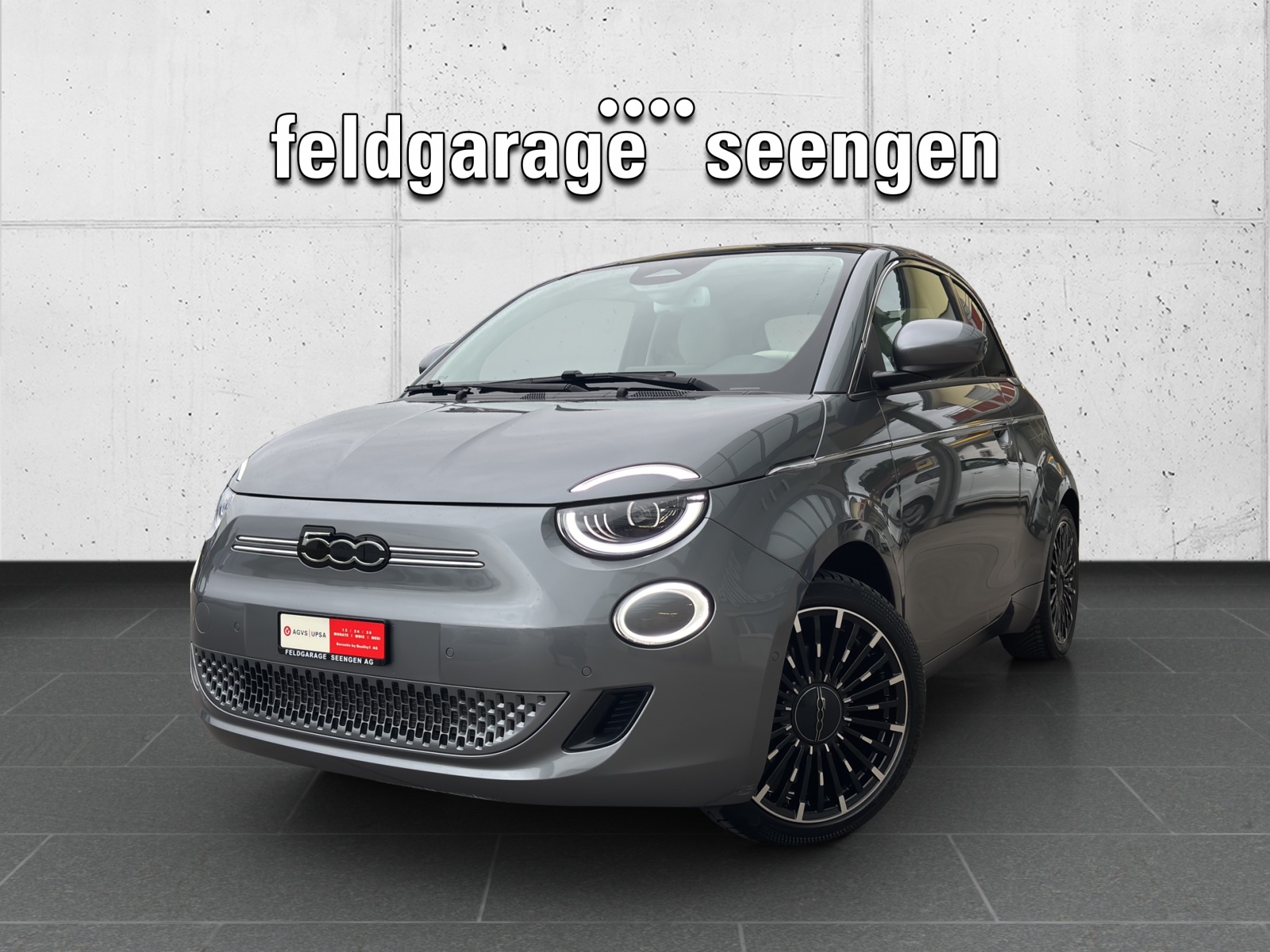 FIAT 500 electric 87 kW La Prima mit Panorama-Glasdach-image-0