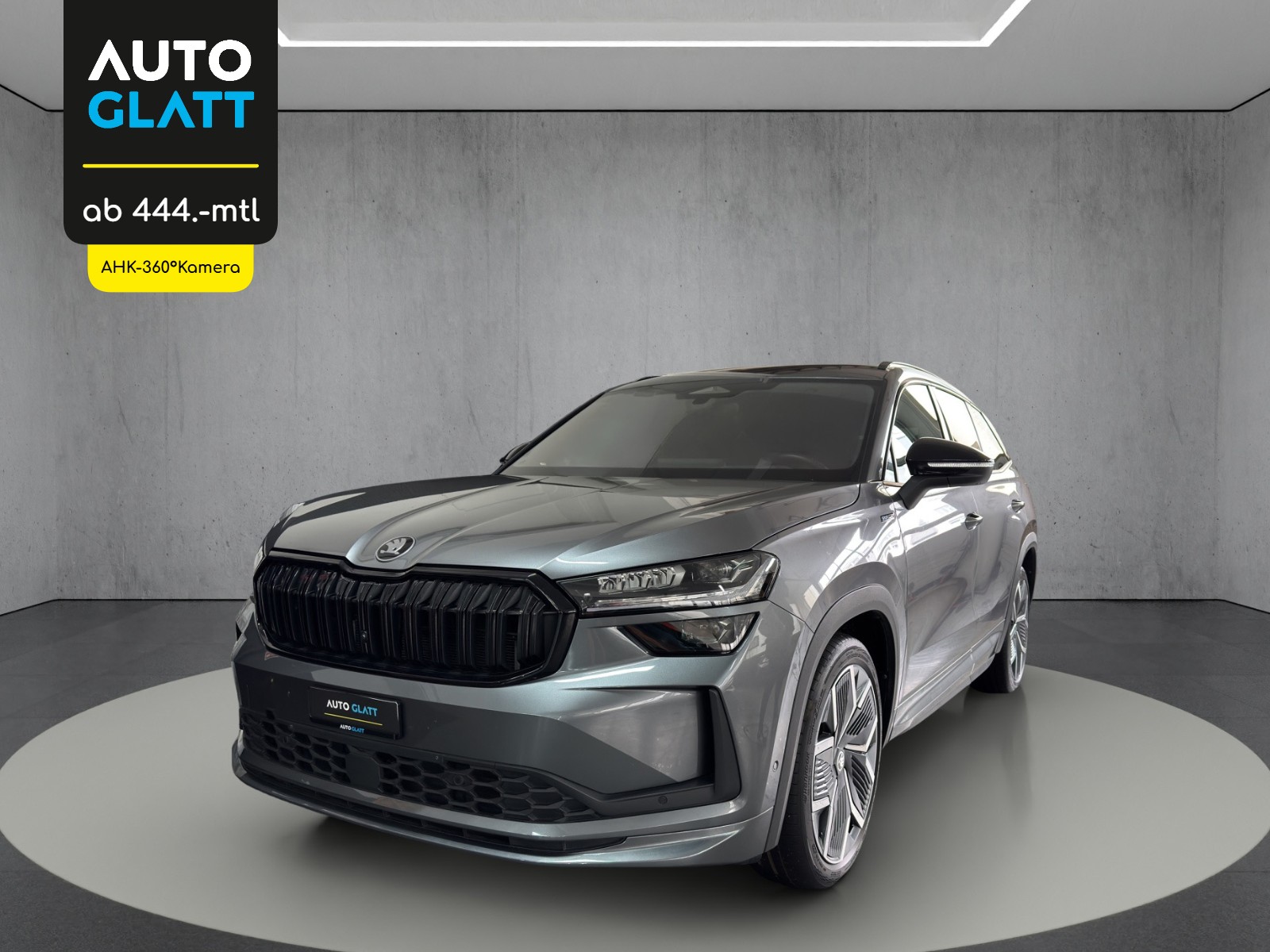 SKODA Kodiaq 1.5 TSI Sportline MHEV 7-PLätzer "Pano-AHK-20"Alu-Head-UP"-image-0
