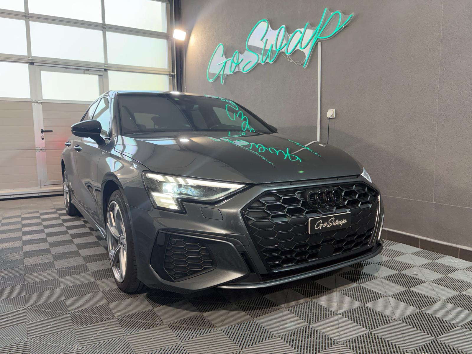 AUDI A3 Sportback 45 TFSI e S line S-tronic - Caméra 360-image-5