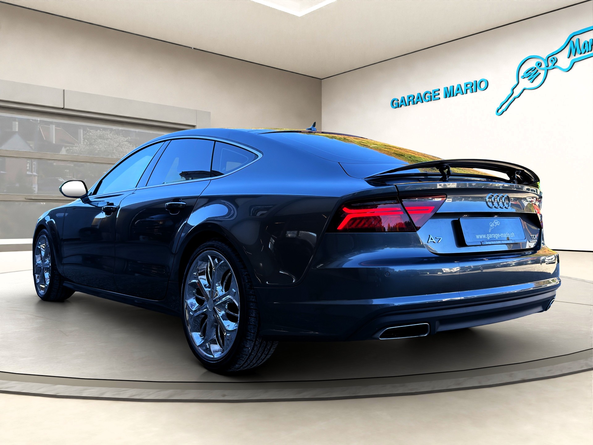 AUDI A7 Sportback 3.0 TDI quattro S-tronic ✅CH-Fahrzeug & 8-fach bereift auf ALU✅-image-6