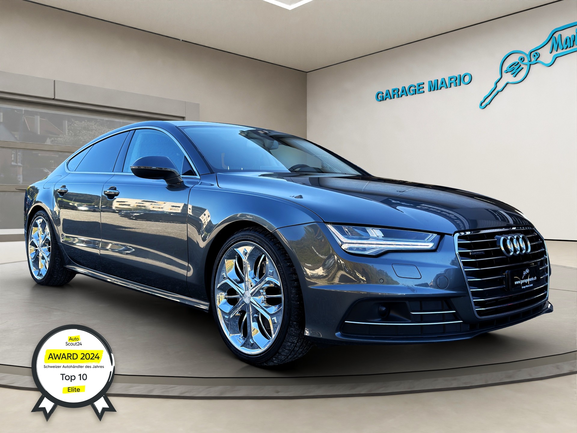 AUDI A7 Sportback 3.0 TDI quattro S-tronic ✅CH-Fahrzeug & 8-fach bereift auf ALU✅-image-0