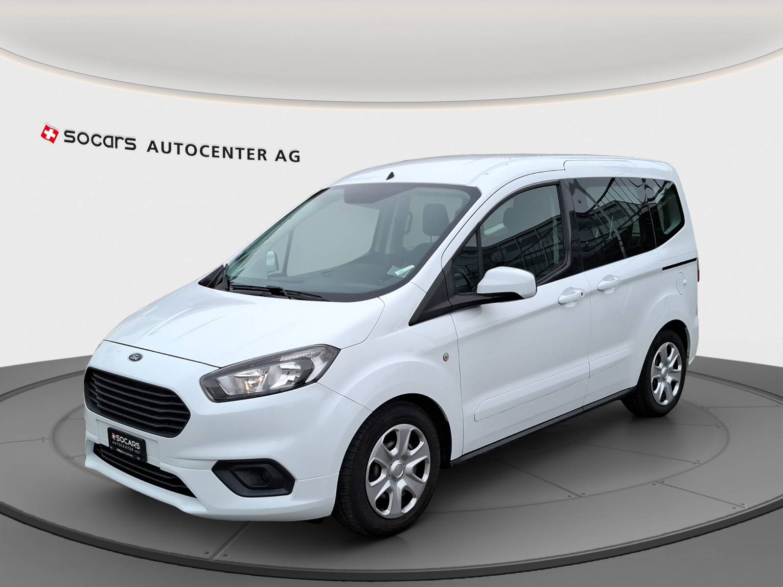FORD Tourneo Courier 1.0 SCTi Trend // 8-fach bereift-image-0