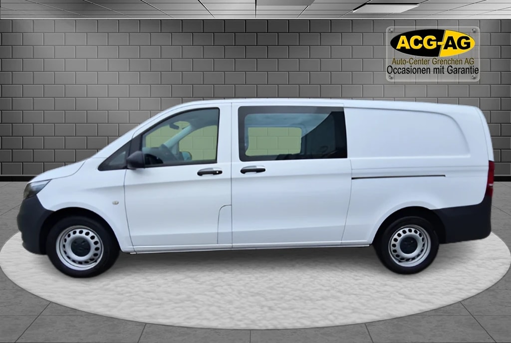 MERCEDES-BENZ Vito 114 CDI Extralang 9G-Tronic 4M Base ** Anh-Kupplung 2500 Kg ** GR.Navi ** RF-Kamera ** Werkstatteinrichtungen **-image-3