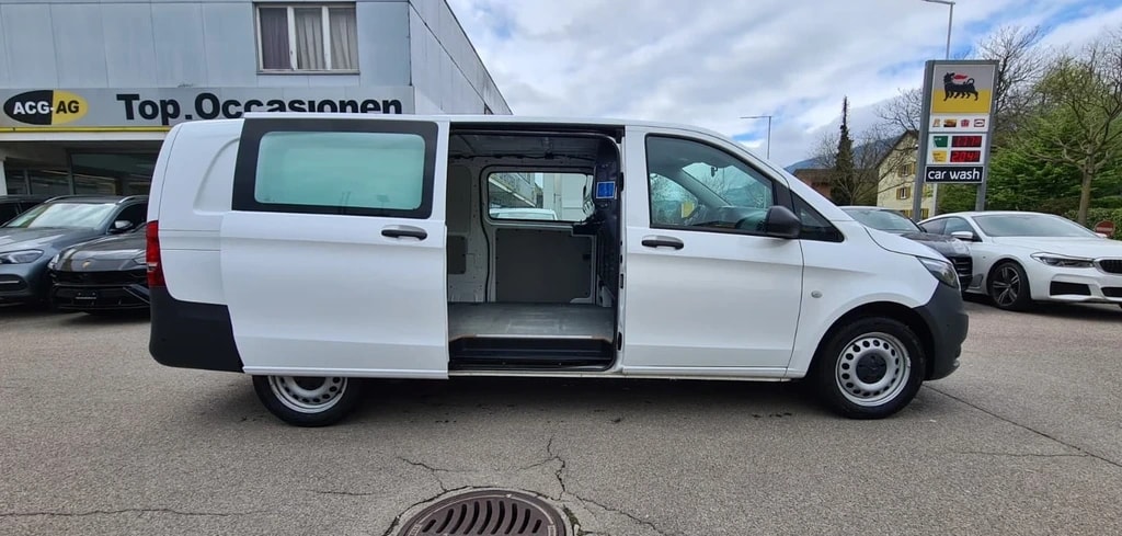 MERCEDES-BENZ Vito 114 CDI Extralang 9G-Tronic 4M Base ** Anh-Kupplung 2500 Kg ** GR.Navi ** RF-Kamera ** Werkstatteinrichtungen **-image-6