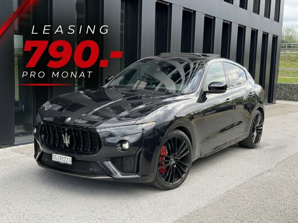 MASERATI Levante 3.8 V8 Trofeo ♦️Ferrari V8 Motor*Traumausstattung*1.Hand♦️-image-0