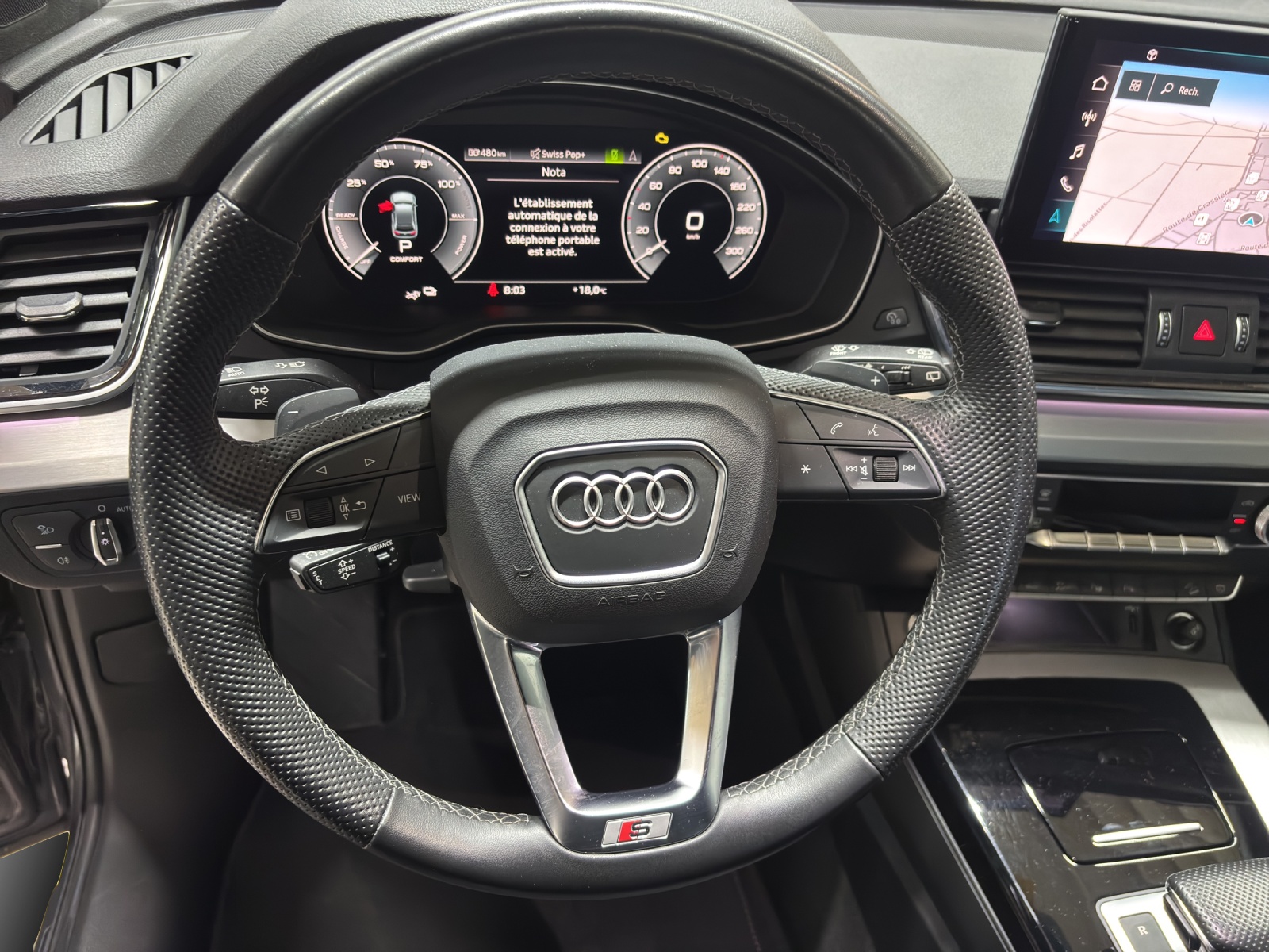 AUDI Q5 Sportback 50 TFSI e PHEV S line quattro S-tronic-image-9