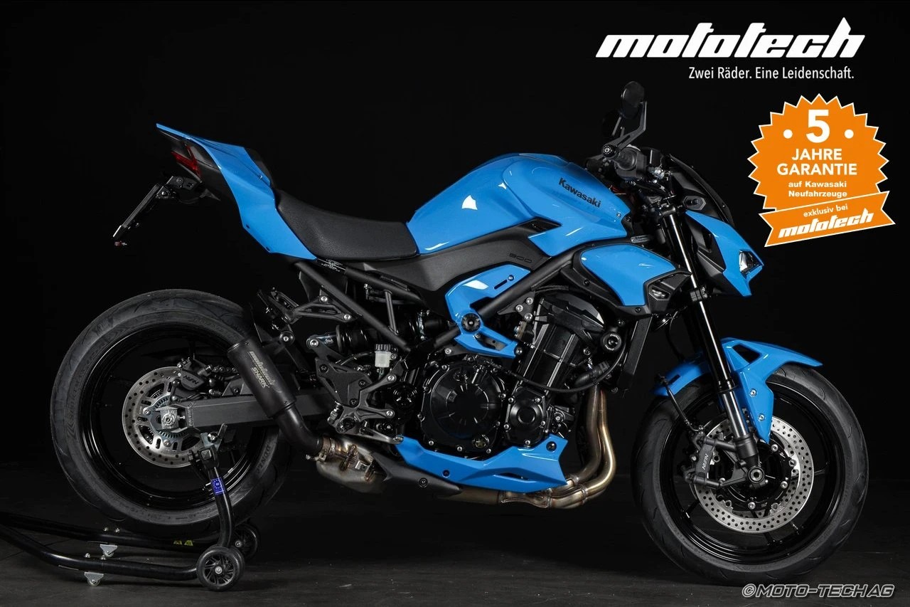 KAWASAKI Z 900 MY25 (35kW) STAGE 1 SHARK Bright Skyblue