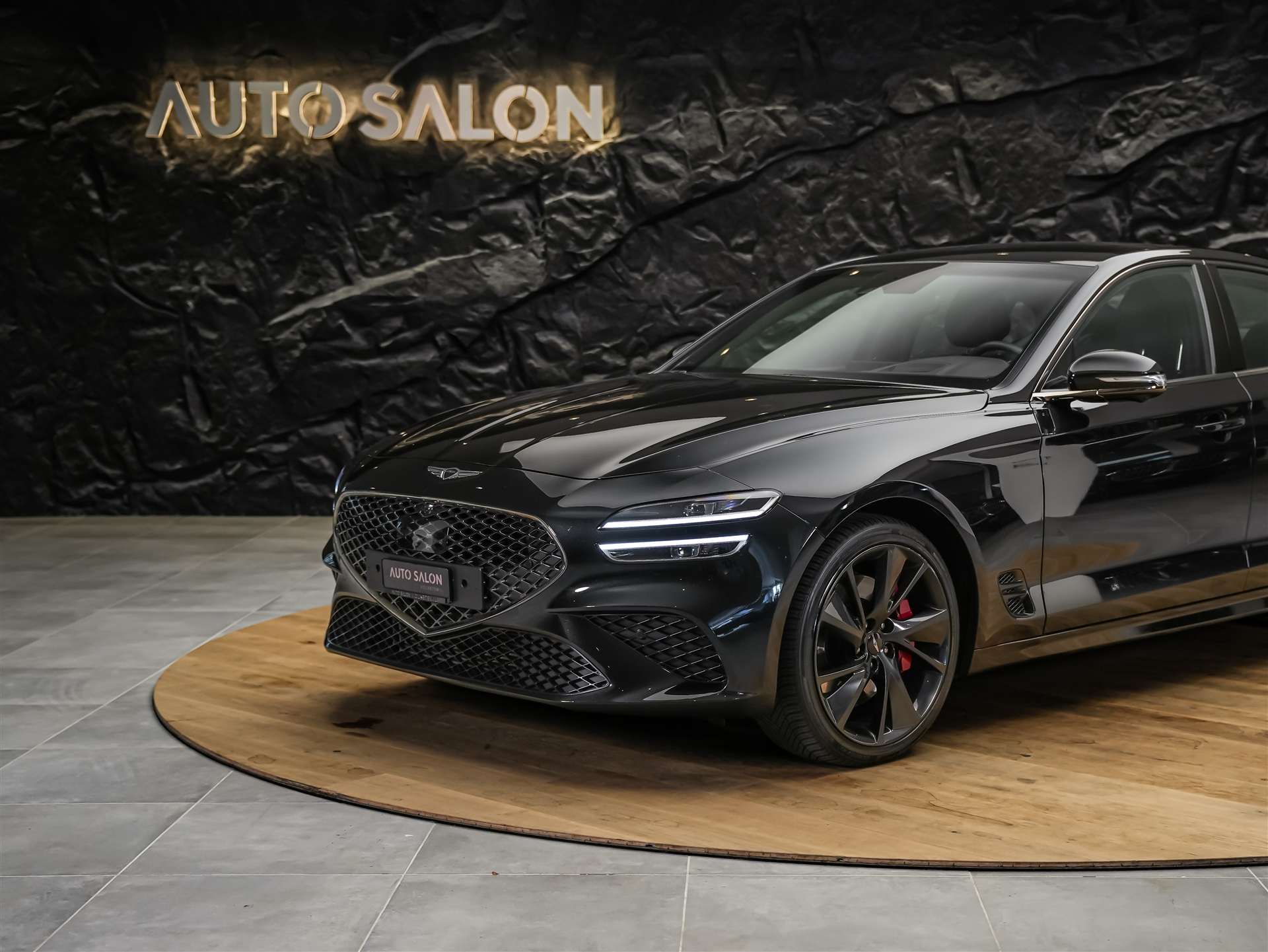 GENESIS G70 2.0 TGDI Sport AT8 AWD *ALL BLACK*Werksgarantie*Lenkradheizung*Sitzbelüftung*Head-Up*-image-14