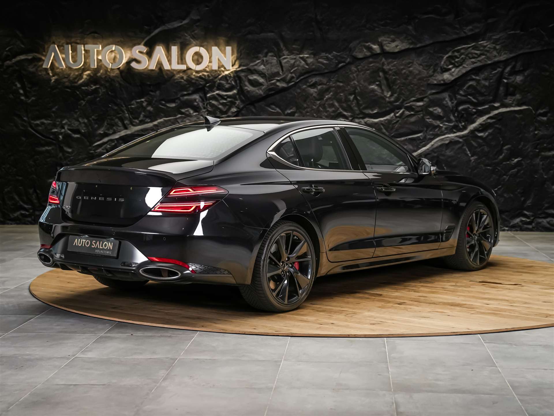 GENESIS G70 2.0 TGDI Sport AT8 AWD *ALL BLACK*Werksgarantie*Lenkradheizung*Sitzbelüftung*Head-Up*-image-4