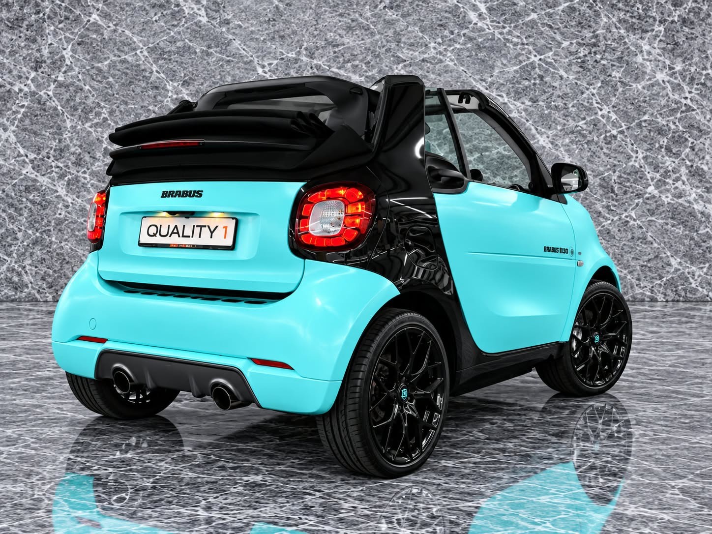 SMART fortwo Brabus Xclusive 130 Tiffany Blue twinmatic-image-9