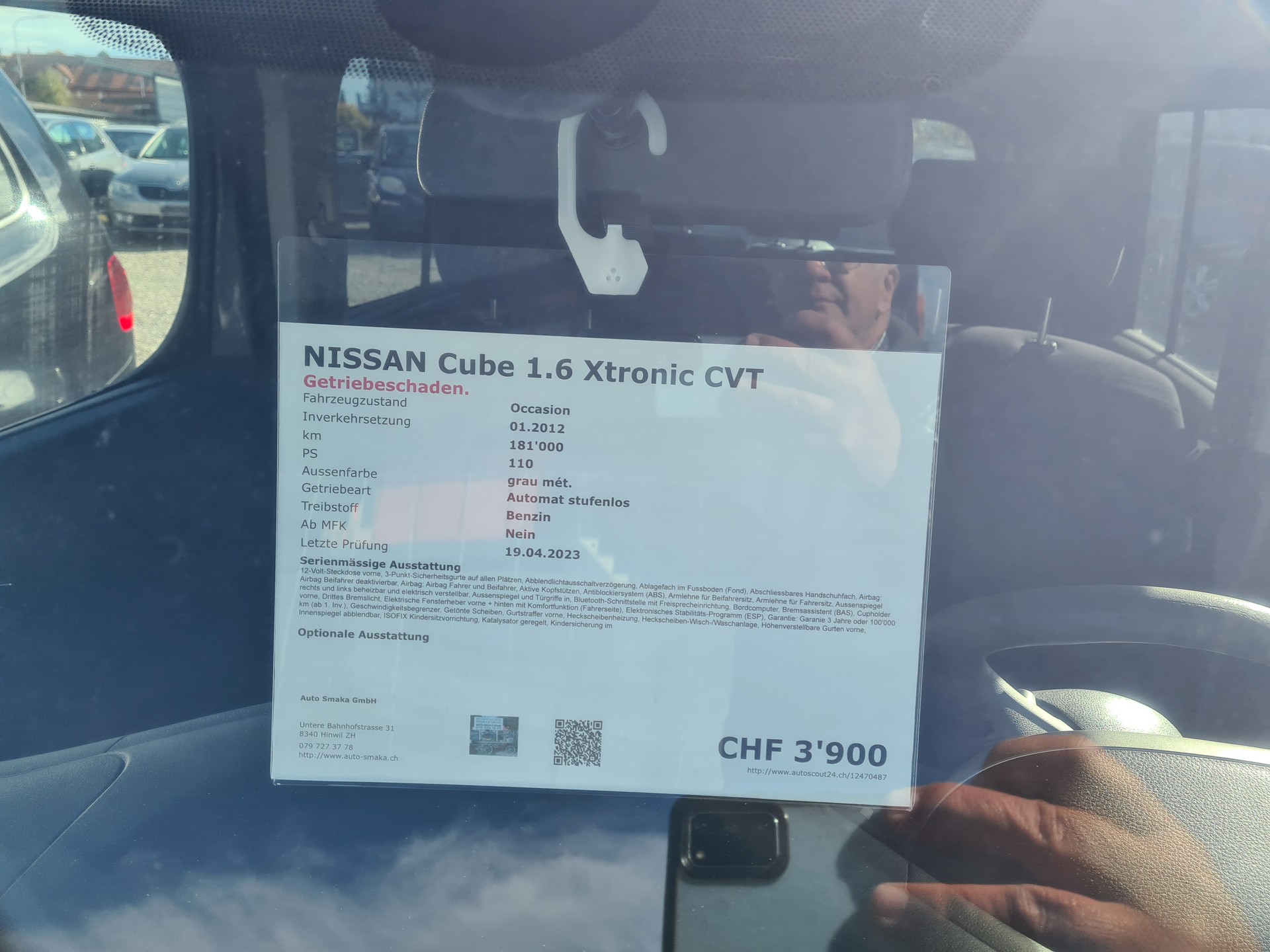 NISSAN Cube 1.6 Xtronic CVT-image-2