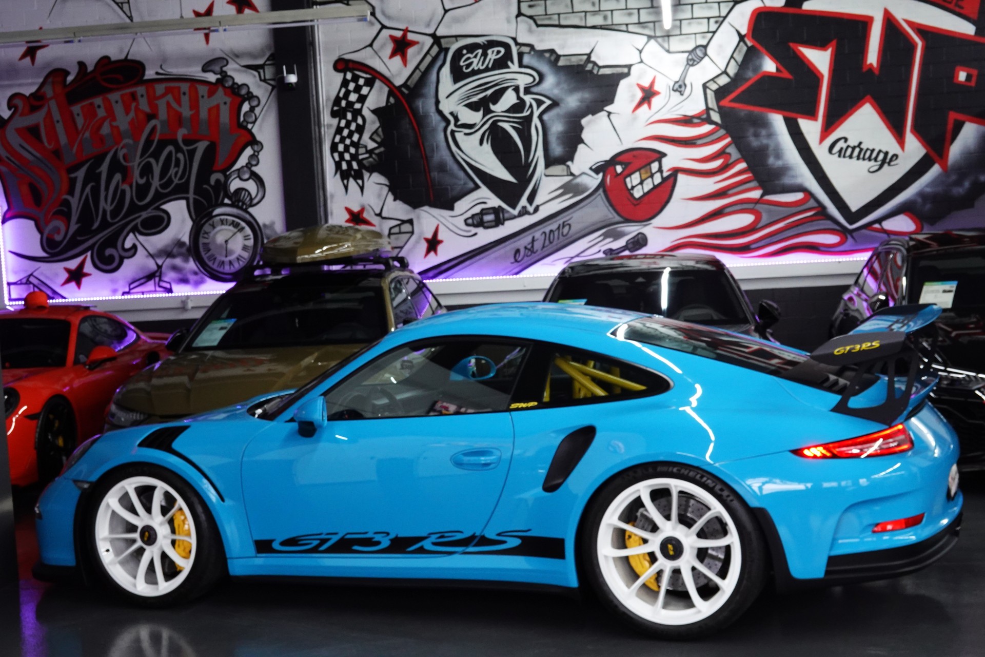 PORSCHE 911 GT3 RS PDK MIAMI BLUE CH-FZ CLUBSPORT LIFTSYSTEM-image-13