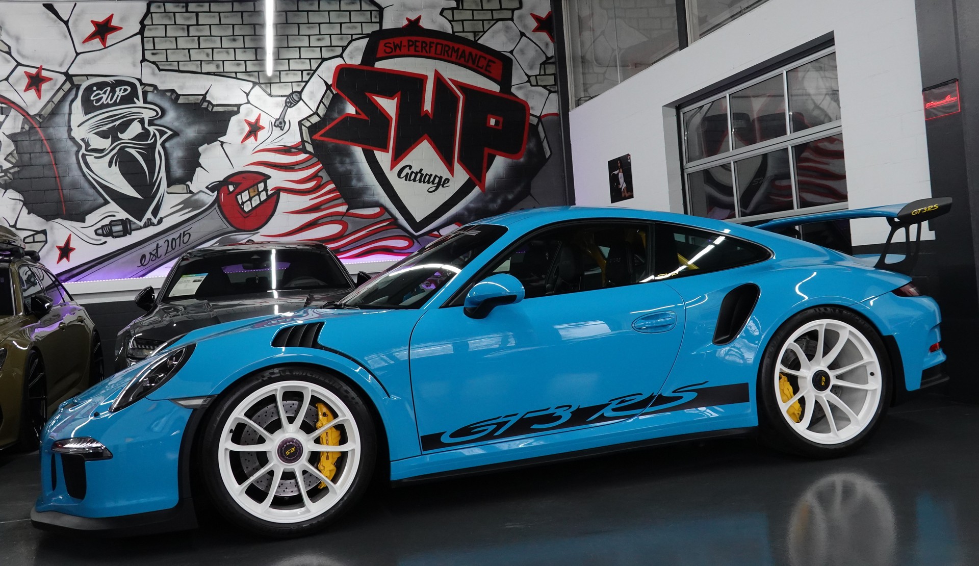 PORSCHE 911 GT3 RS PDK MIAMI BLUE CH-FZ CLUBSPORT LIFTSYSTEM-image-1