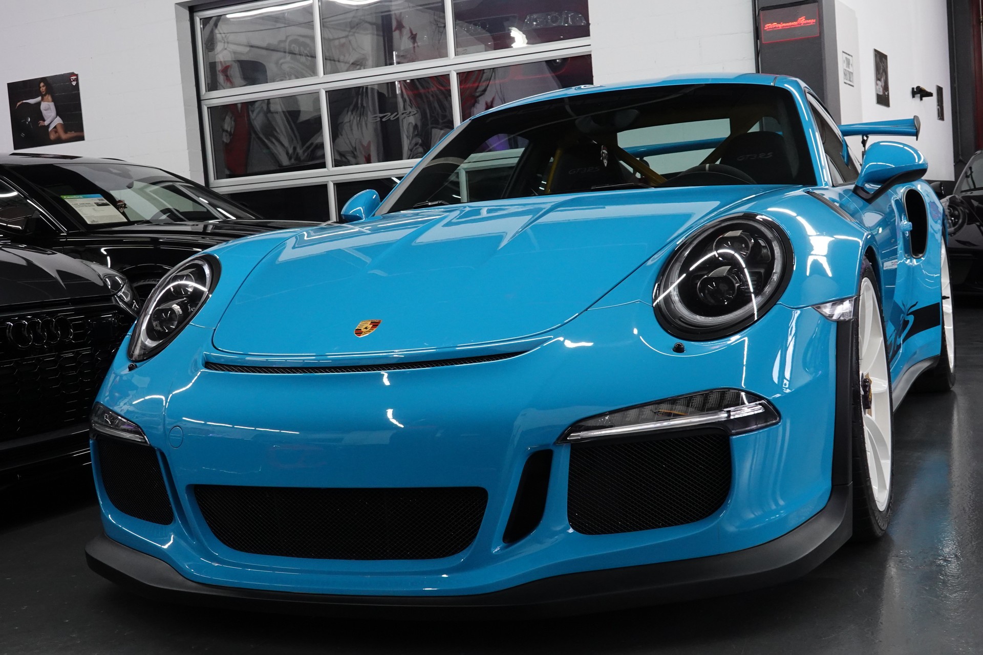 PORSCHE 911 GT3 RS PDK MIAMI BLUE CH-FZ CLUBSPORT LIFTSYSTEM-image-2