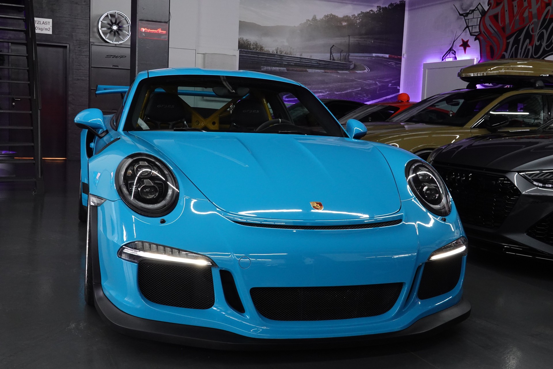 PORSCHE 911 GT3 RS PDK MIAMI BLUE CH-FZ CLUBSPORT LIFTSYSTEM-image-17