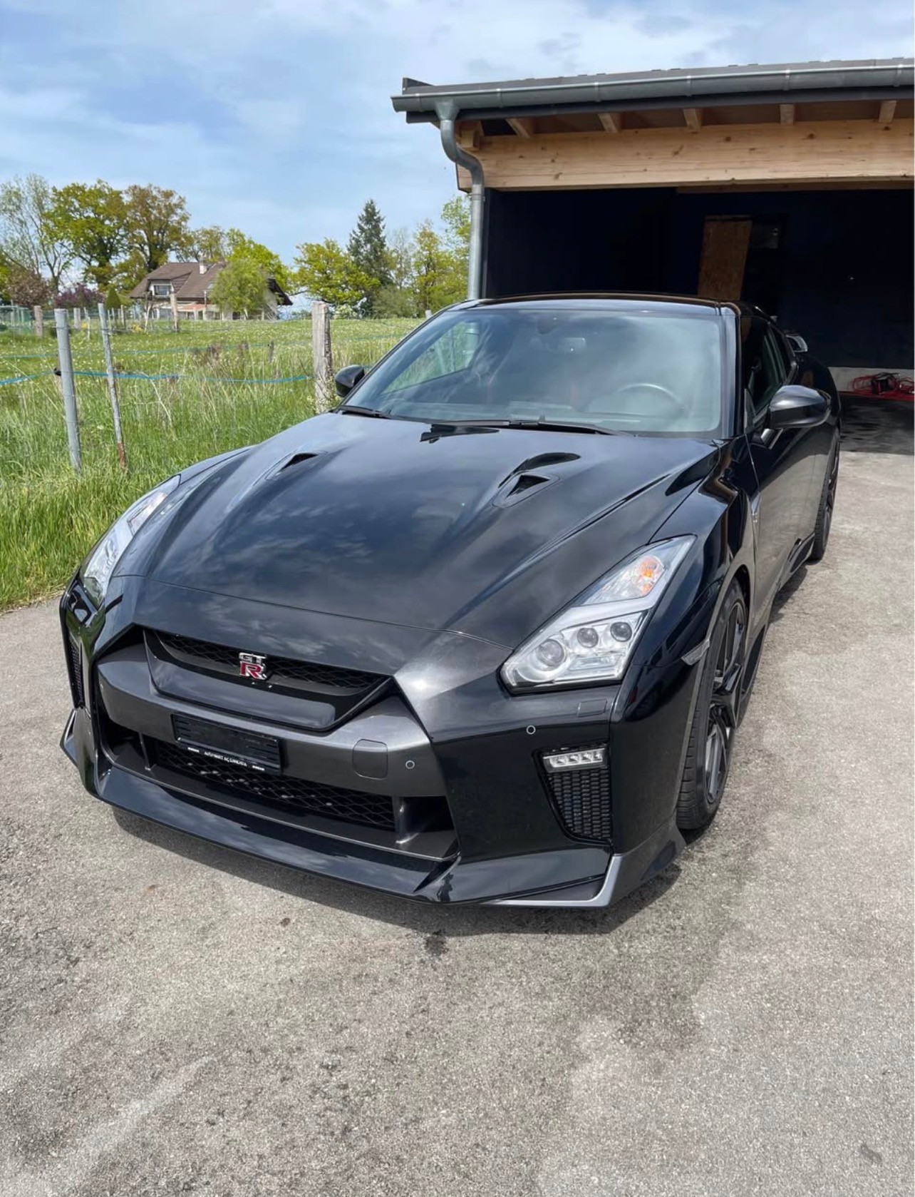NISSAN GT-R (R35) Liberty Walk Body Kit 2.0 - SOLIDO 1/18 - Vert, Neuf Sous Boîte
