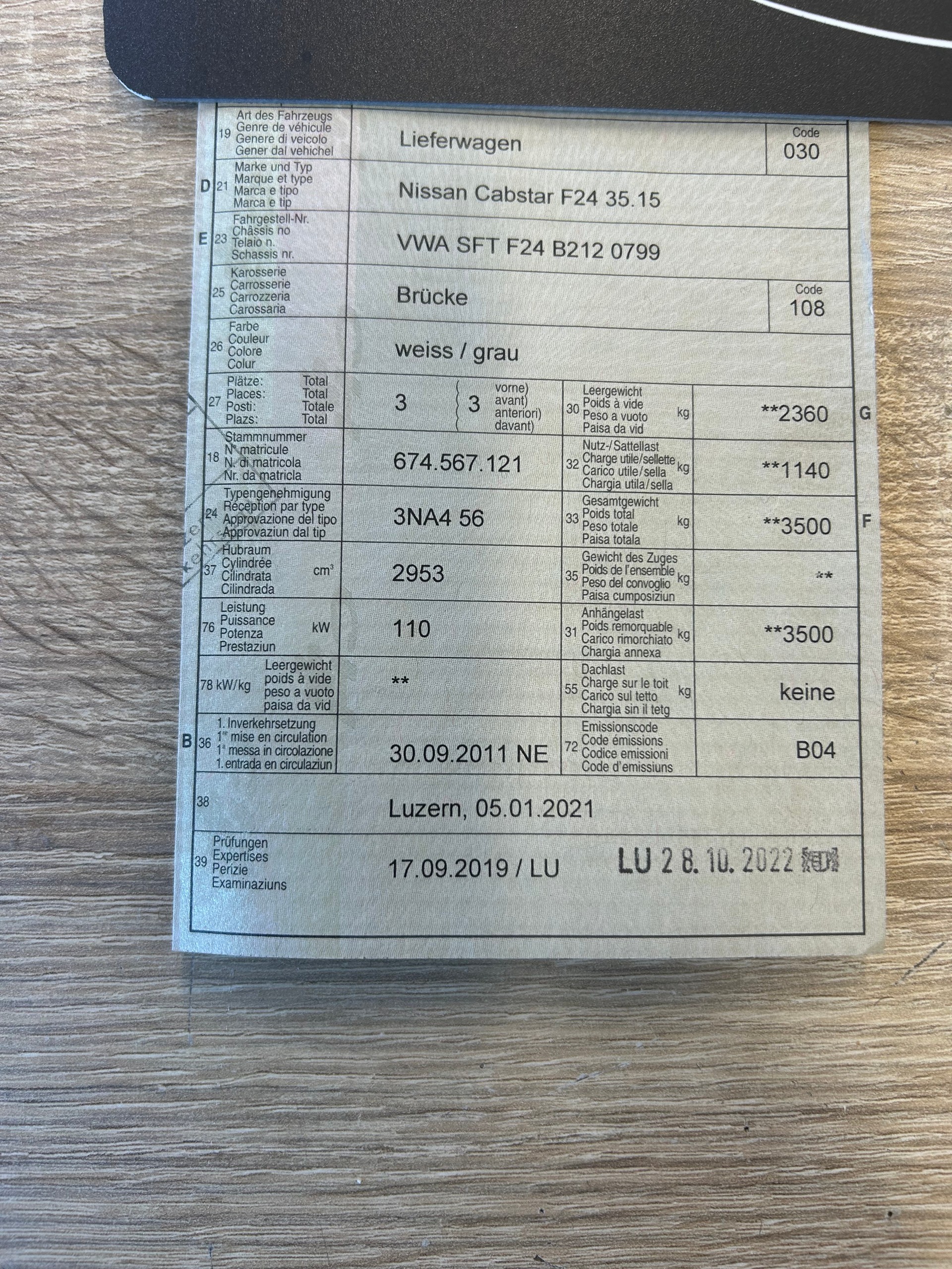 NISSAN Cabstar Basis (Pro) 35.15-image-9