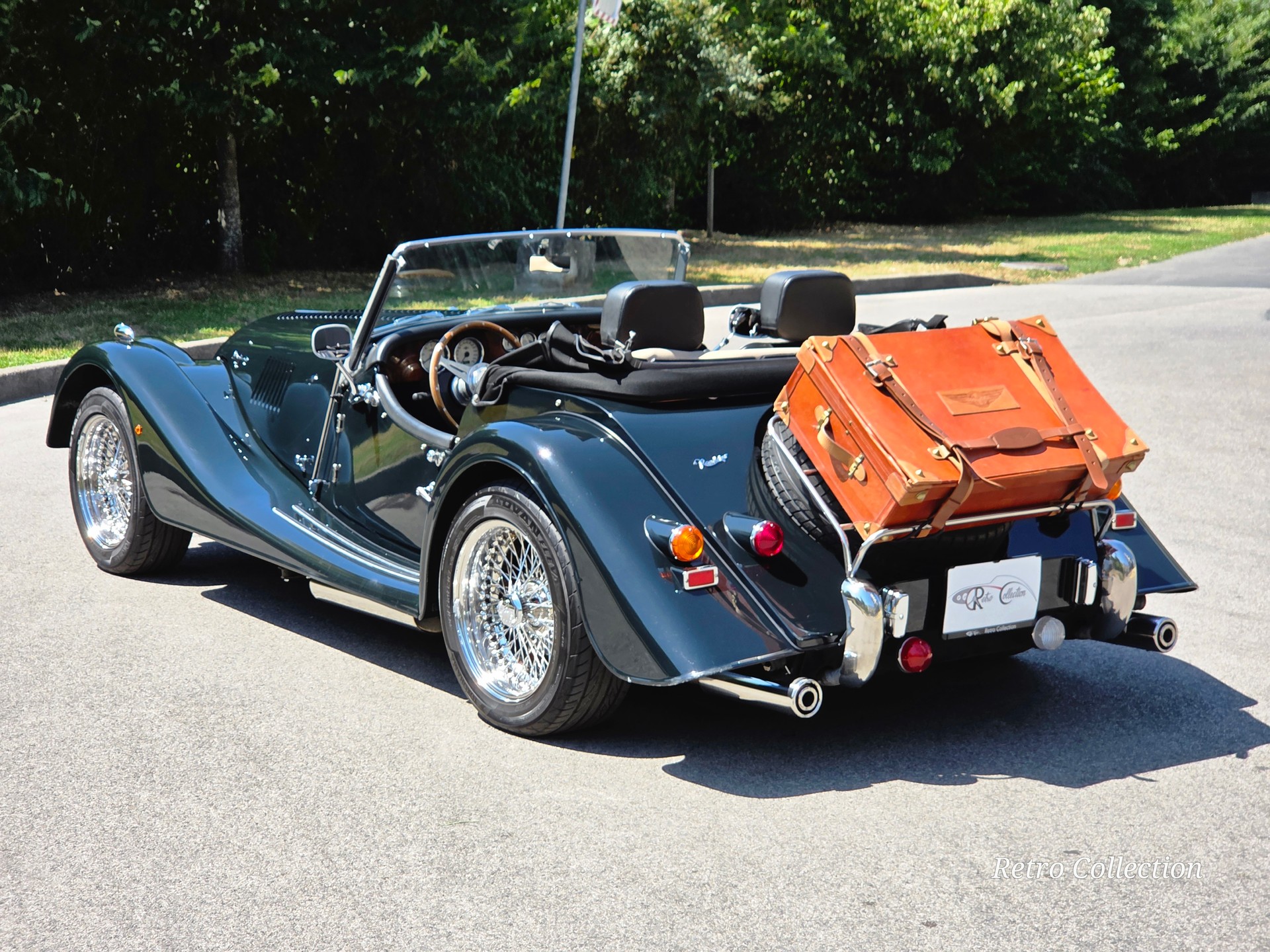 MORGAN Roadster V6 3.0l - voiture CH - British Racing Green - faible kilométrage - expertisée 02.26.-image-8