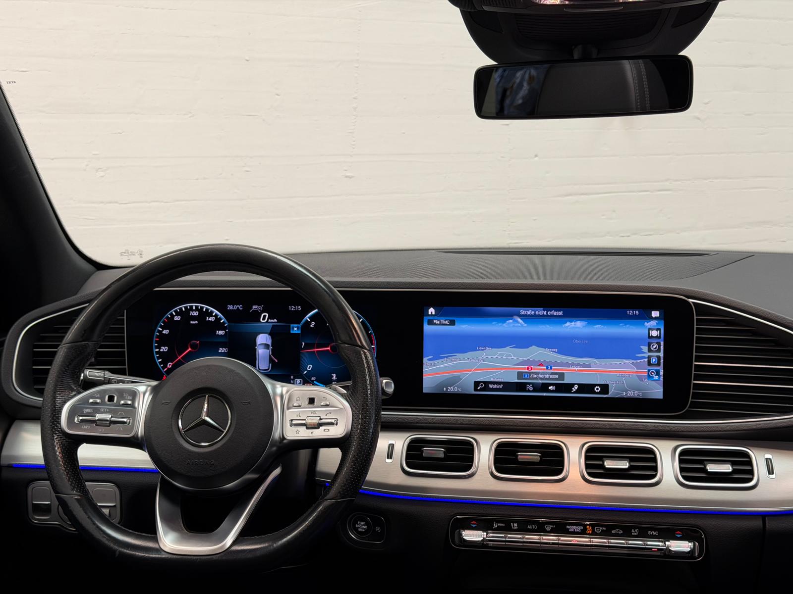 MERCEDES-BENZ GLE 300 d 4Matic (GLE63 AMG Bodykit) Limited Grey&Black Performance 9G-Tronic 2Jahre Garantie-image-9