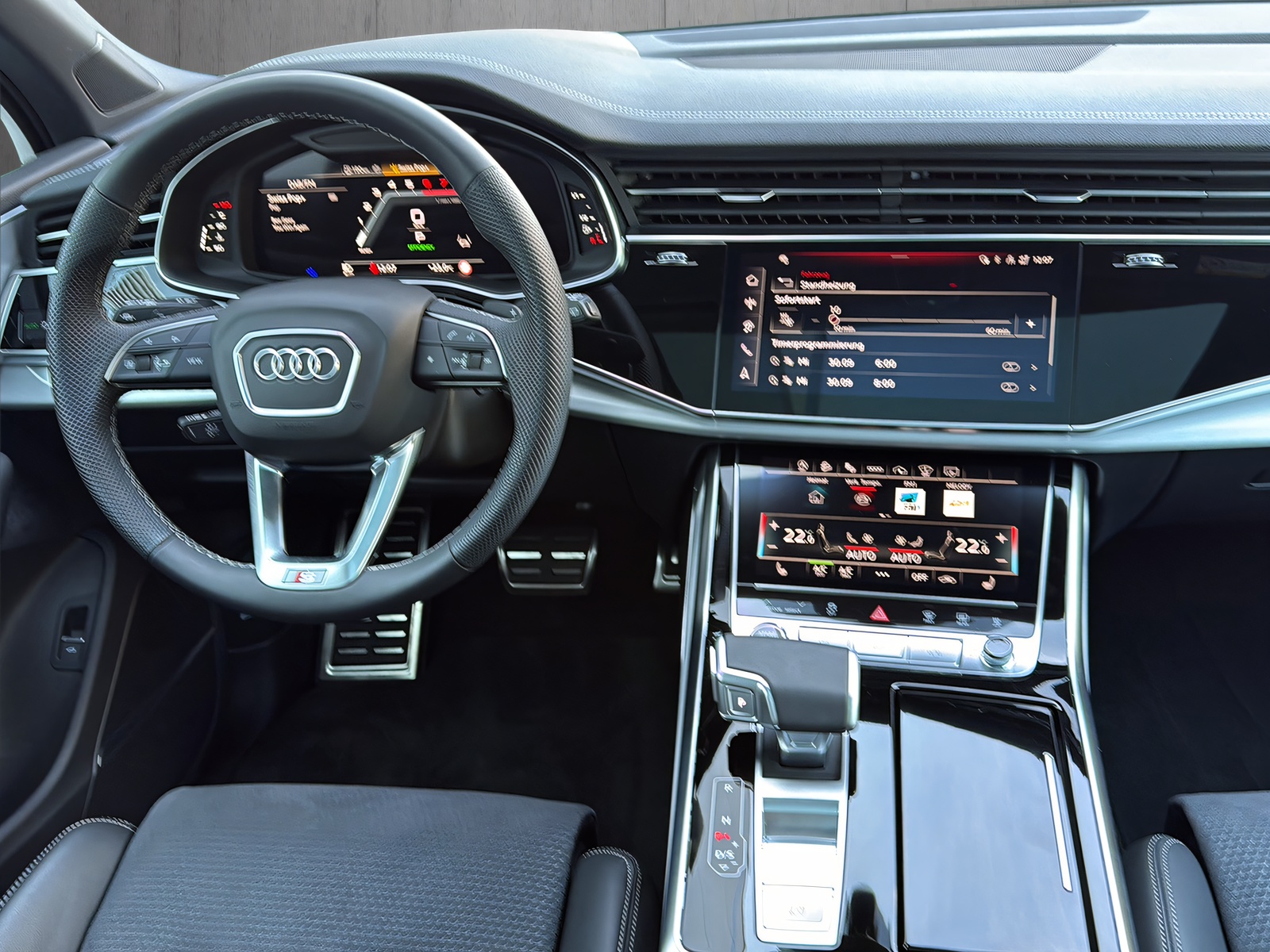 AUDI Q7 SUV TFSI quattro 250 kW S line*Panodach, 7-Plätzer, Standheizung, Allradlenkung, B&O Sound, (5-Jahre Garantie),Np.145'260.-*-image-9