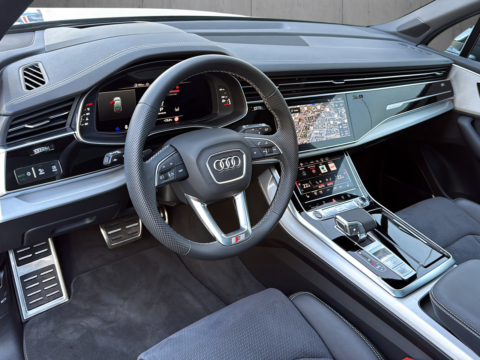 AUDI Q7 SUV TFSI quattro 250 kW S line*Panodach, 7-Plätzer, Standheizung, Allradlenkung, B&O Sound, (5-Jahre Garantie),Np.145'260.-*-image-6