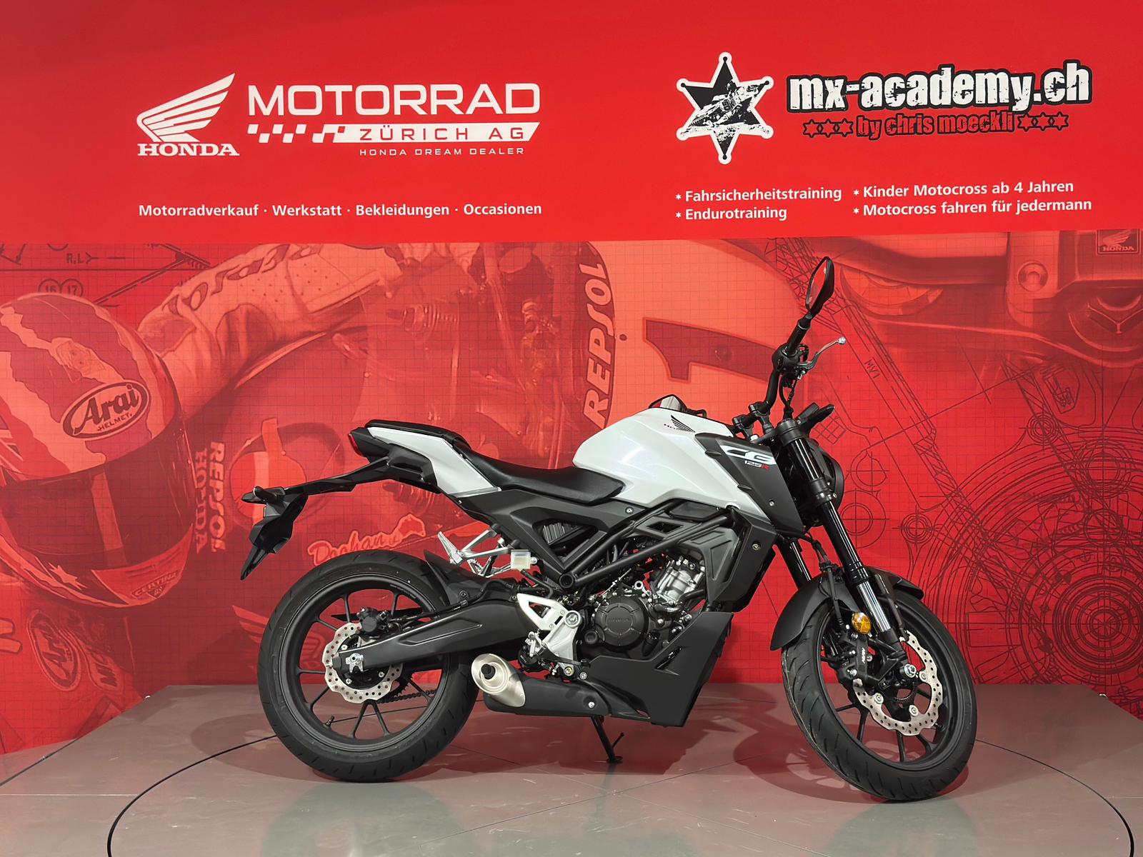 HONDA CB 125 R *Neufahrzeug* *Pearl Cool White*-image-9