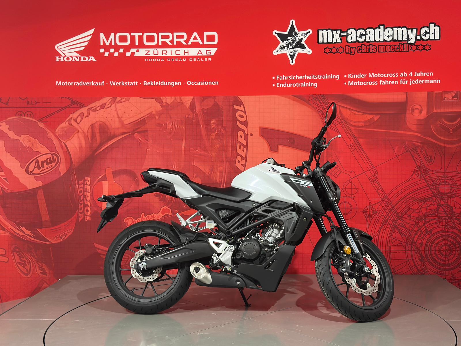 HONDA CB 125 R *Neufahrzeug* *Pearl Cool White*