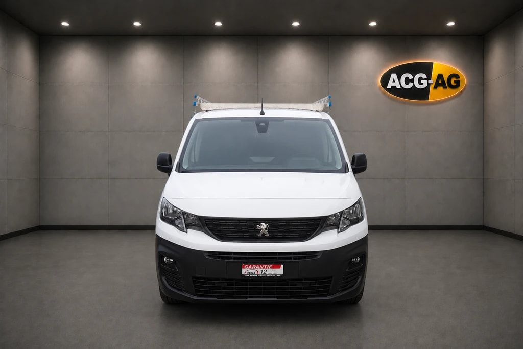 PEUGEOT Partner 1.5 Blue HDi s/s Asphalt Long 1000kg ** 130 PS ** 3-Plätzer ** RF-Kamera ** Dachträger ** Sortimo ** Frisch Ab MFK **-image-1