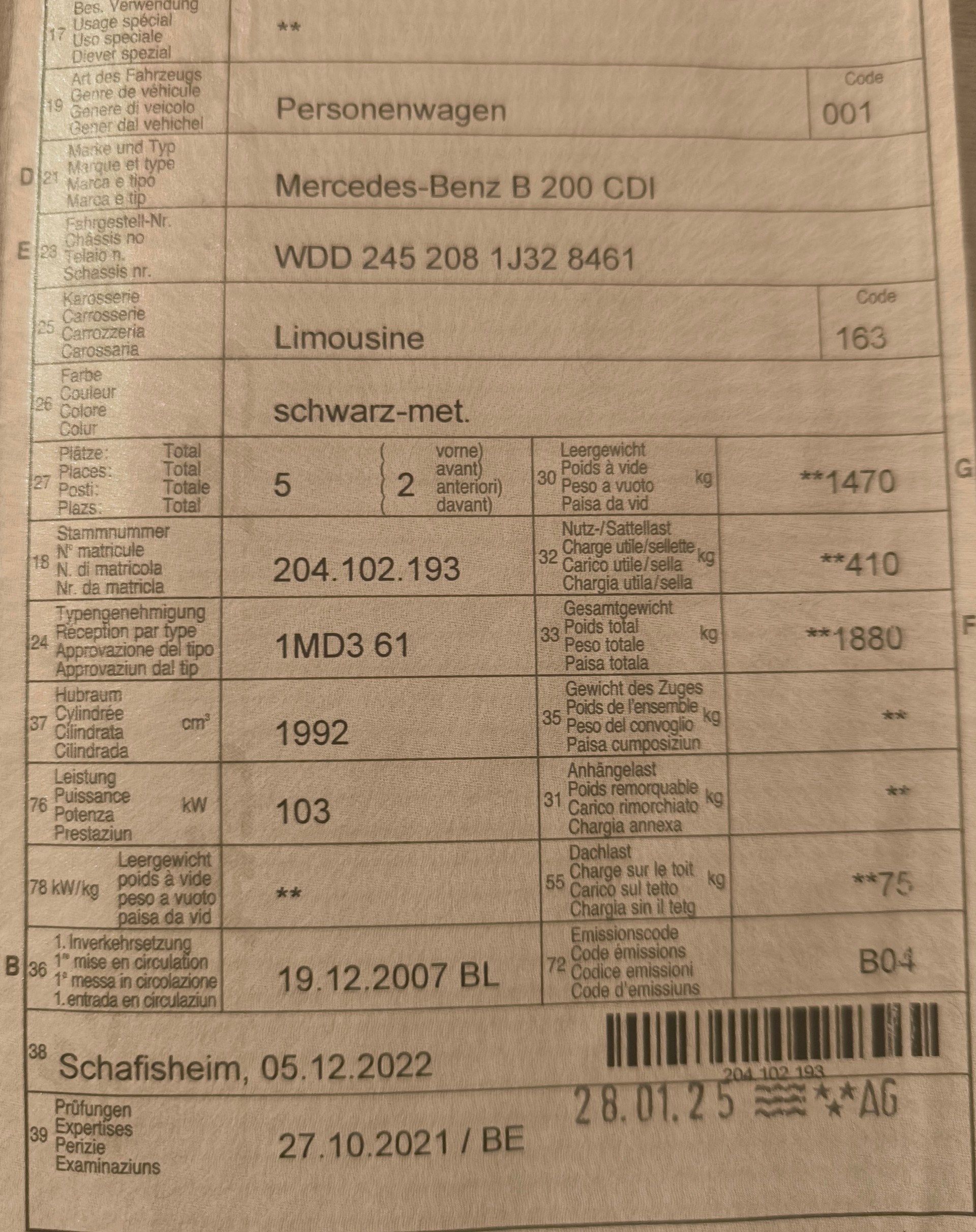 MERCEDES-BENZ B 200 CDI-image-13